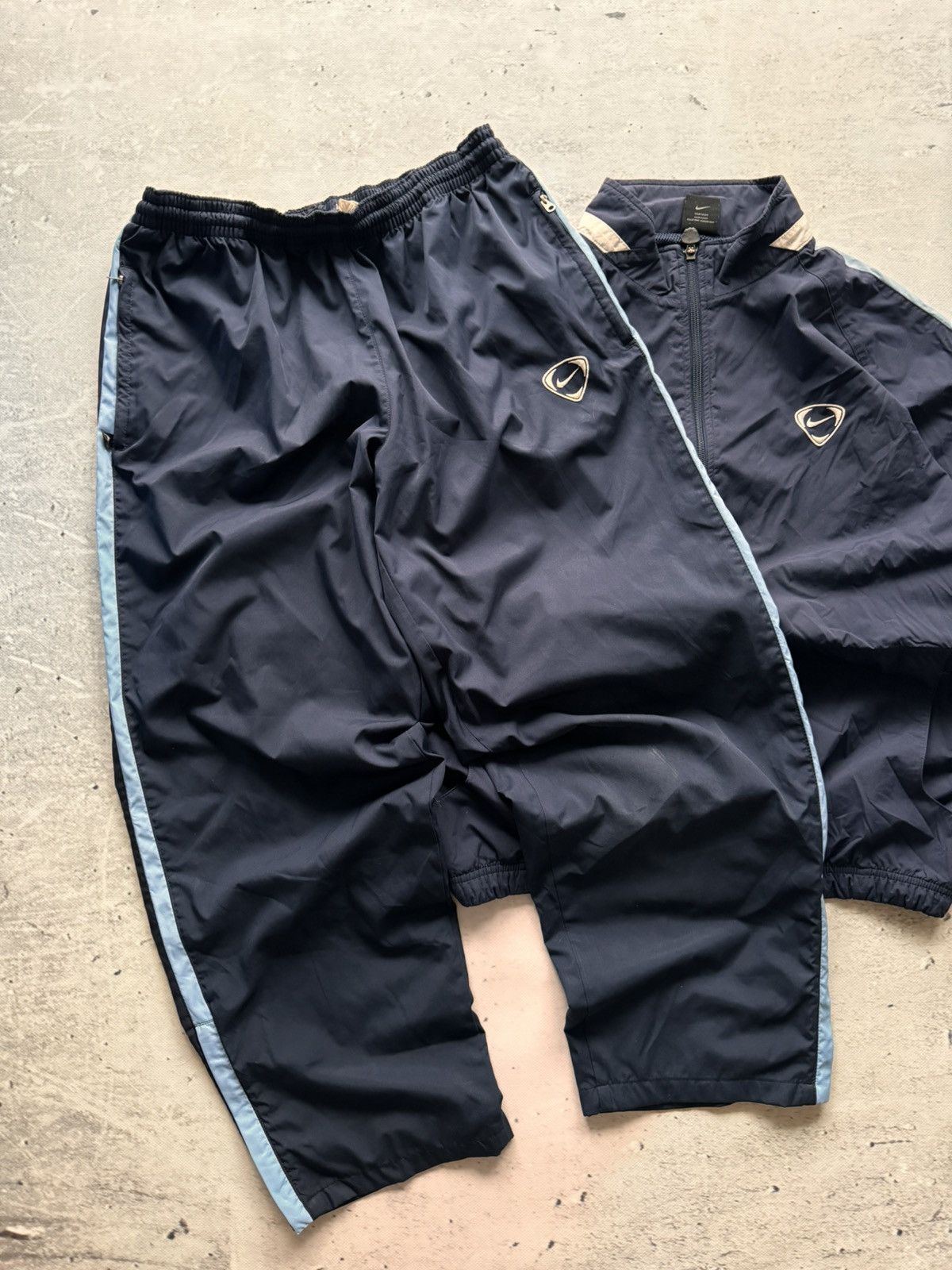 Nike × Vintage NIKE VINTAGE OVERSIZE DRIL TRACK SUIT Y2k Size US L / EU 52-54 / 3 - 2 Thumbnail