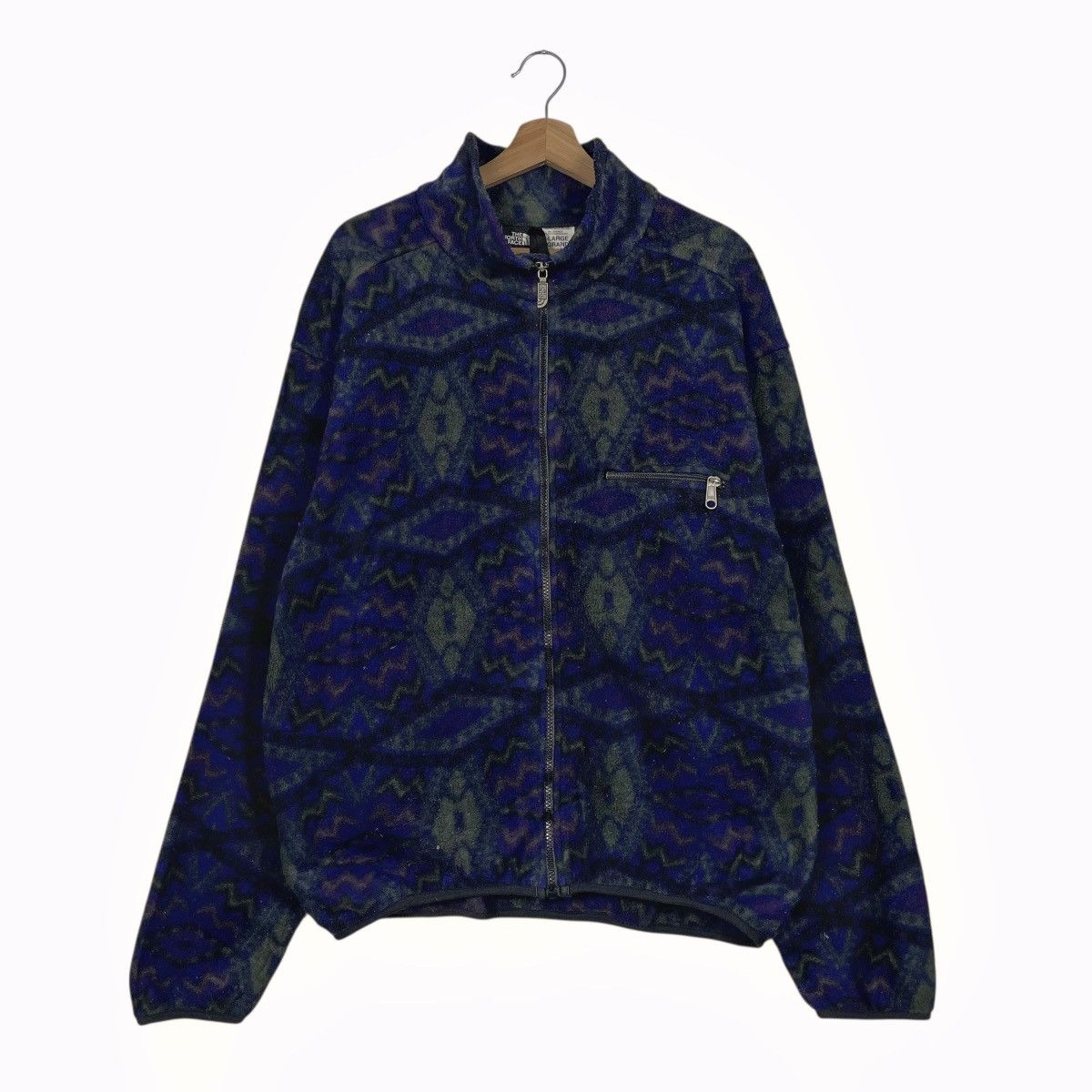 The North Face Vintage The North Face Geometric Peruvian Jacket Size US XL / EU 56 / 4 - 1 Thumbnail