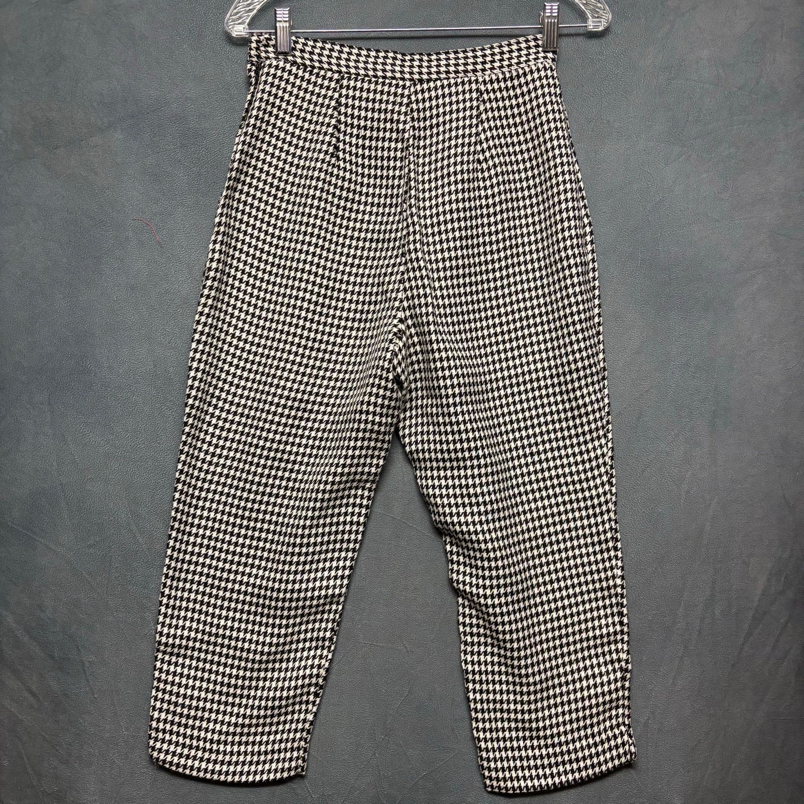 Other Vintage Melissa Lawrence Houndstooth Pantsuit Vest Set Size M / US 6-8 / IT 42-44 - 5 Thumbnail