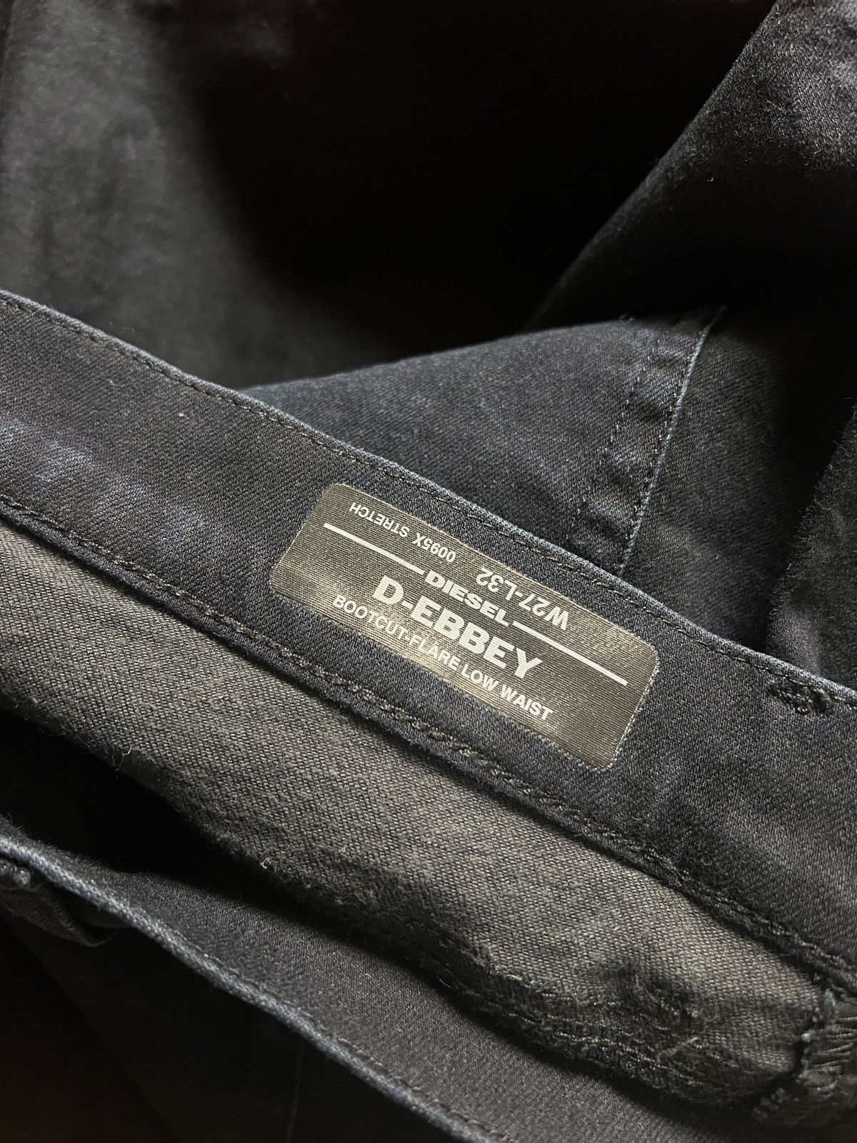 Diesel Flared Diesel Bootcut-Flare Low Waist Jeans Size 26" / US 2 / IT 38 - 10 Thumbnail