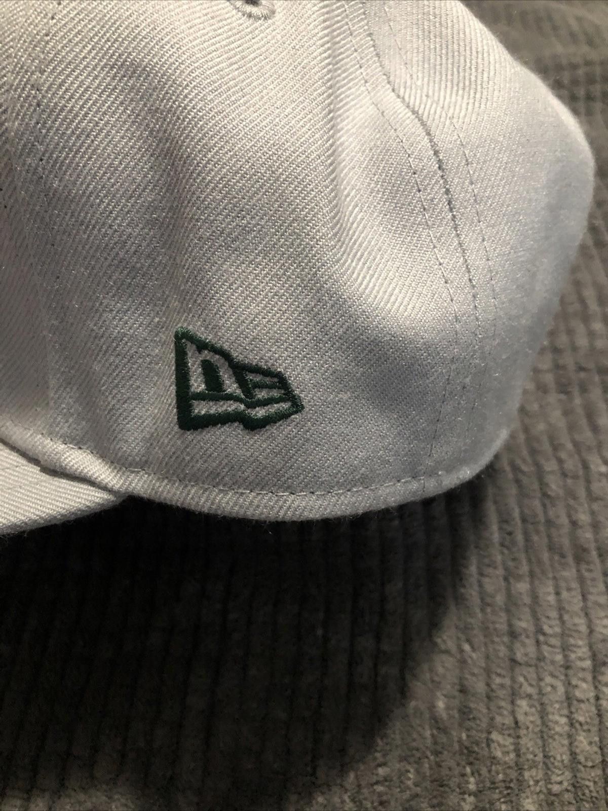 New Era Miami Canes New Era 59Fifty “Tagging” Hat Gray 7 1/4 NEW Size ONE SIZE - 5 Thumbnail