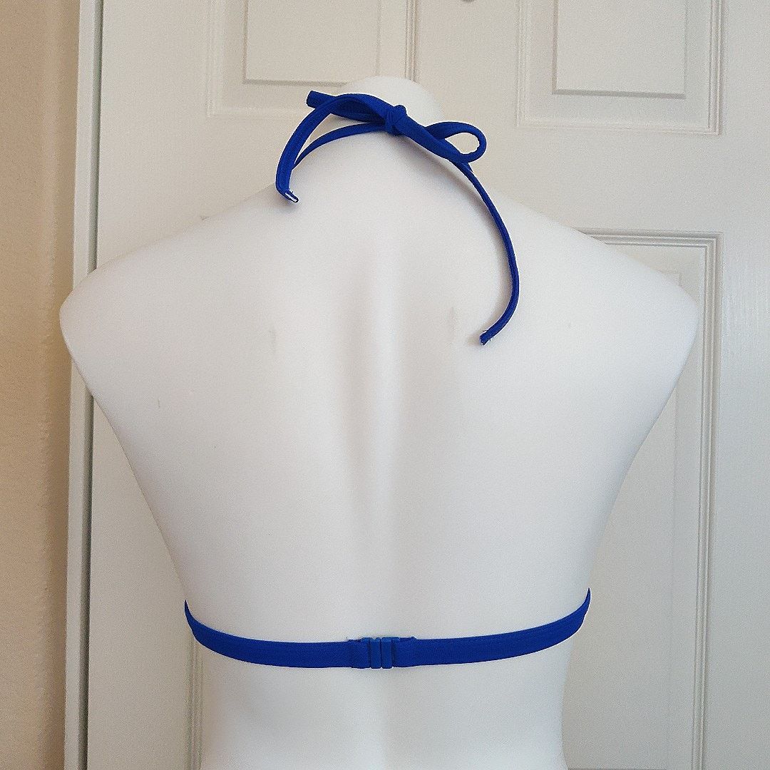 Topshop Topshop triangle embroidered mesh floral bikini top sz 4 Size ONE SIZE - 3 Thumbnail