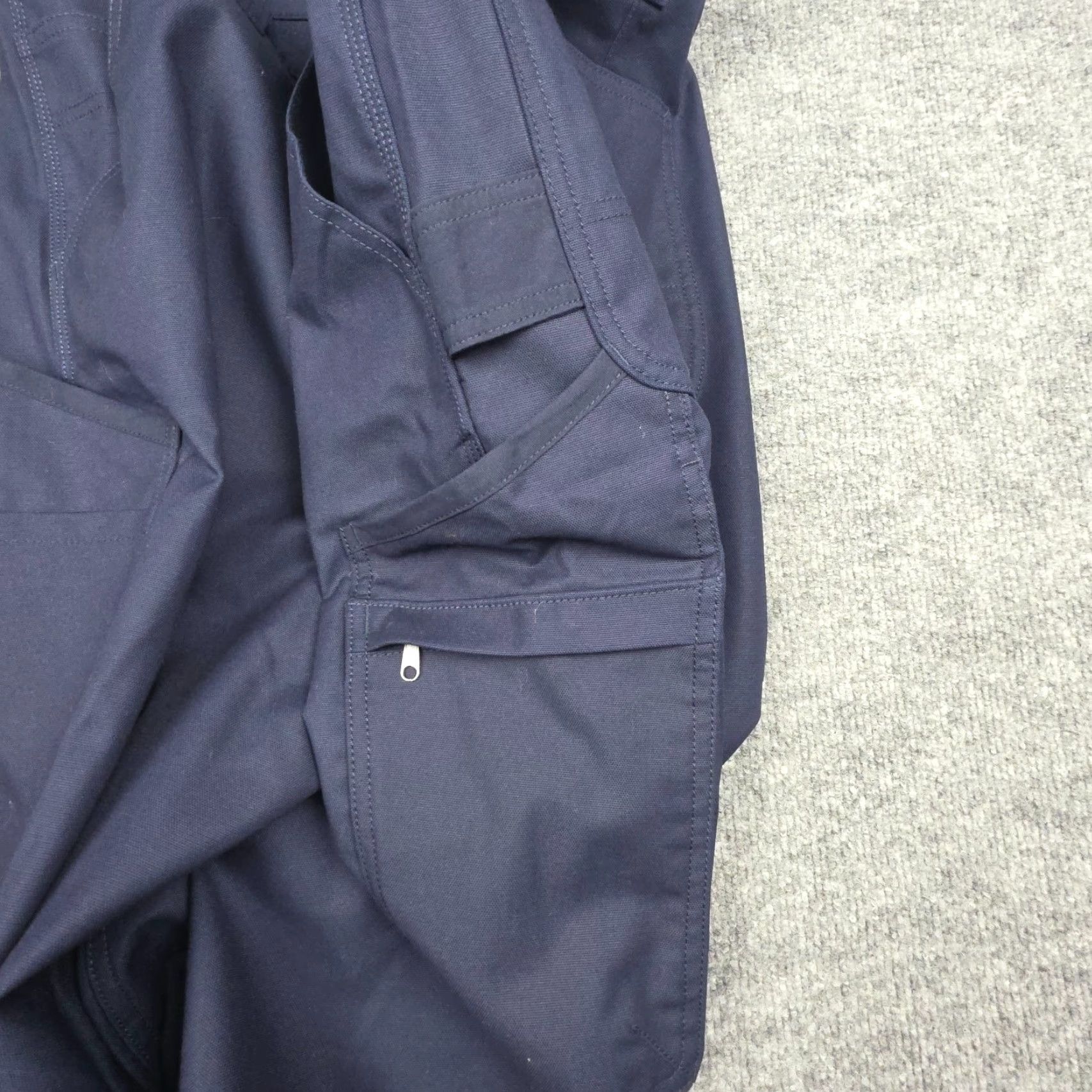 Carhartt Carhartt UAL Rugged Professional Cargo Pants 46x30 Navy Blue NWT Mens Straight Pants Size US 30 / EU 46 - 4 Thumbnail