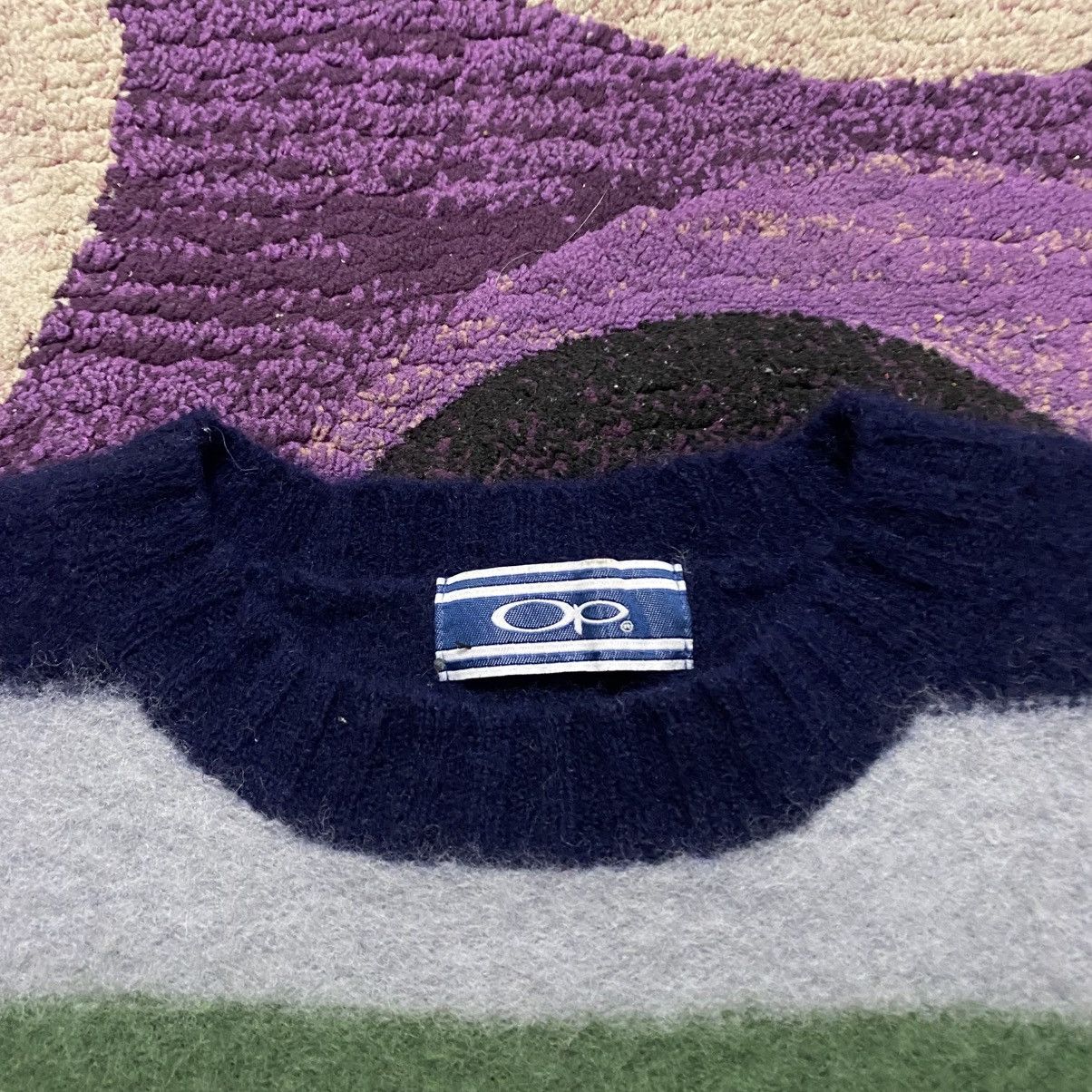 Ocean Pacific Vintage Ocean Pacific Stripe Mohair Shaggy Knitwear Size US M / EU 48-50 / 2 - 3 Thumbnail