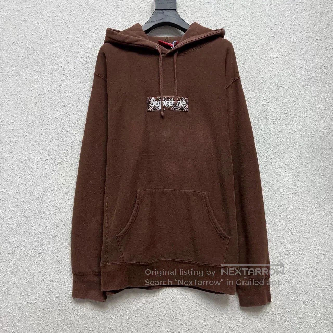 Supreme Supreme Brown Box Logo Hooded Sweatshirt. Size US XL / EU 56 / 4 - 1 Thumbnail