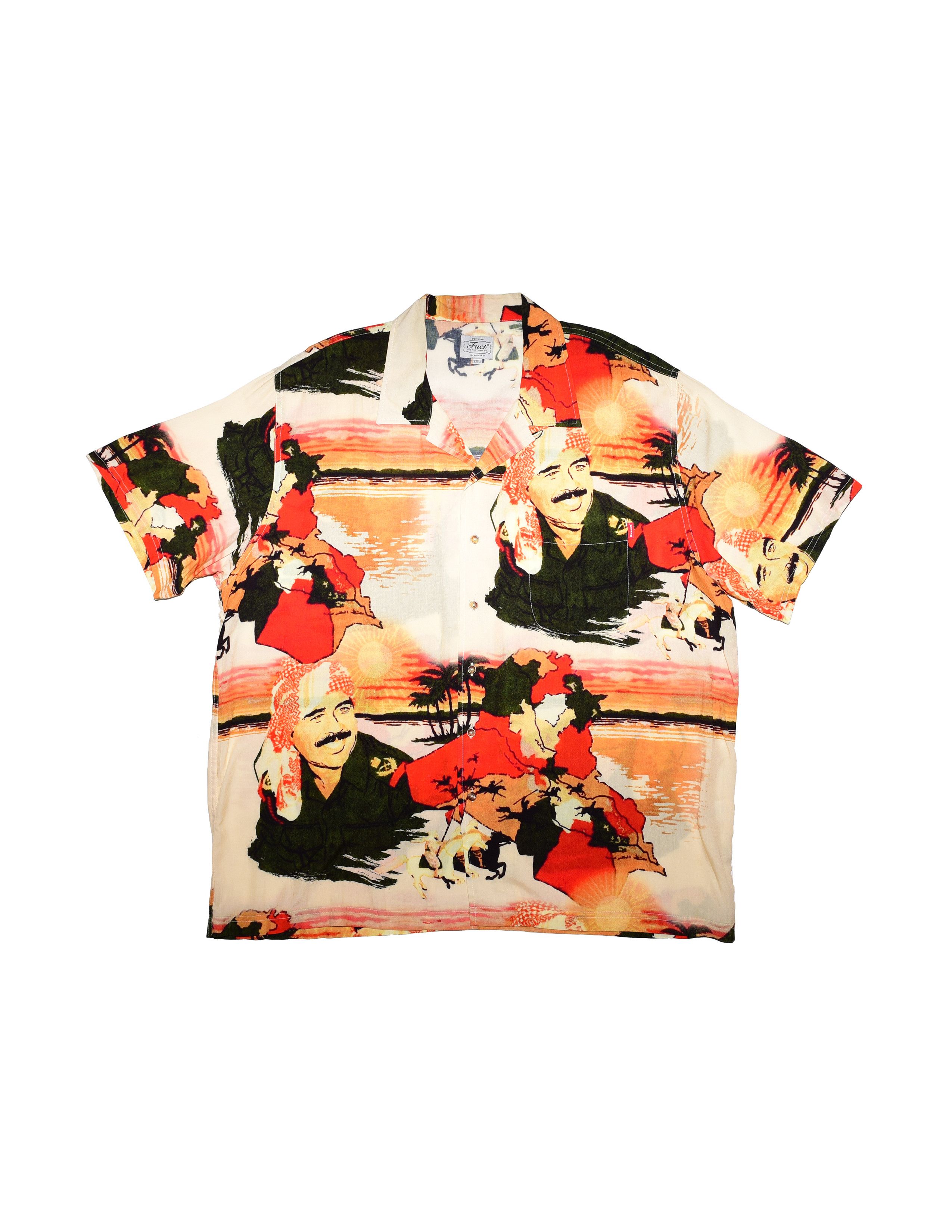 FUCT FUCT USA SADDAM Aloha Shirt Size US XXL / EU 58 / 5 - 1 Thumbnail