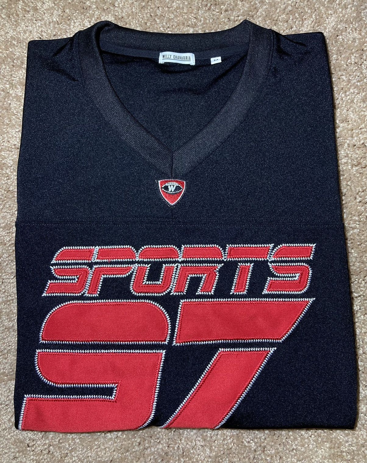 Willy Chavarria AW22 Willy Chavarria Sports 97 Football Jersey 2022 90s Kpop Size US M / EU 48-50 / 2 - 1 Thumbnail
