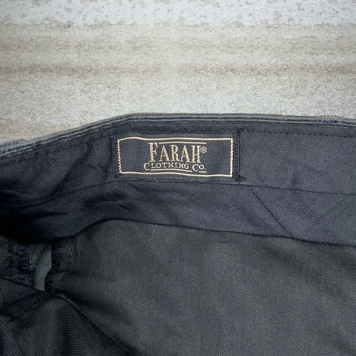 Vintage Vintage 90s Farah Corduroy Pants 42x30 Baggy Wide Leg Grey Size US 42 / EU 58 - 4 Thumbnail