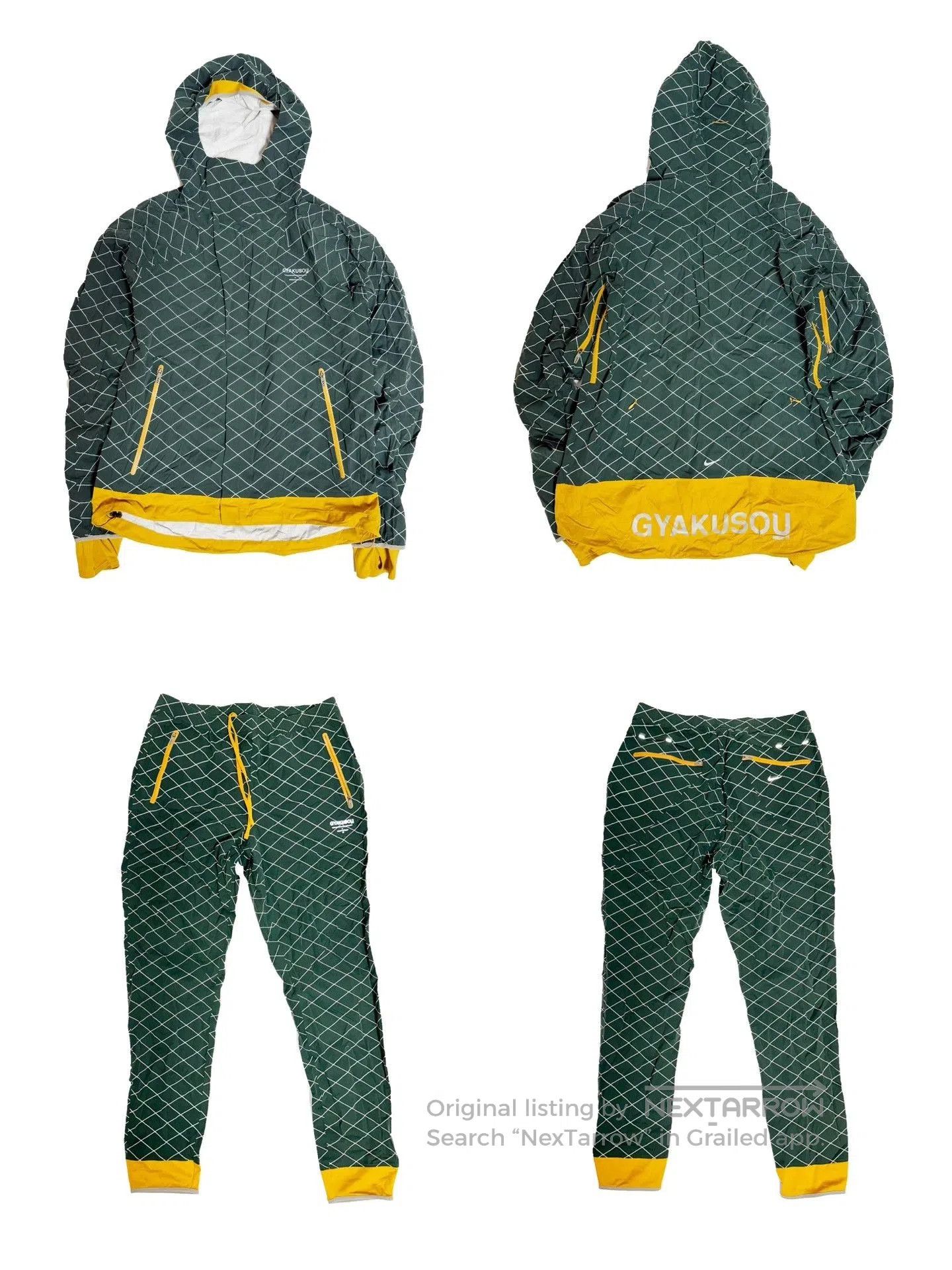 Jun Takahashi Gyakusou Nike Lab Running Pants. Size US 32 / EU 48 - 6 Thumbnail