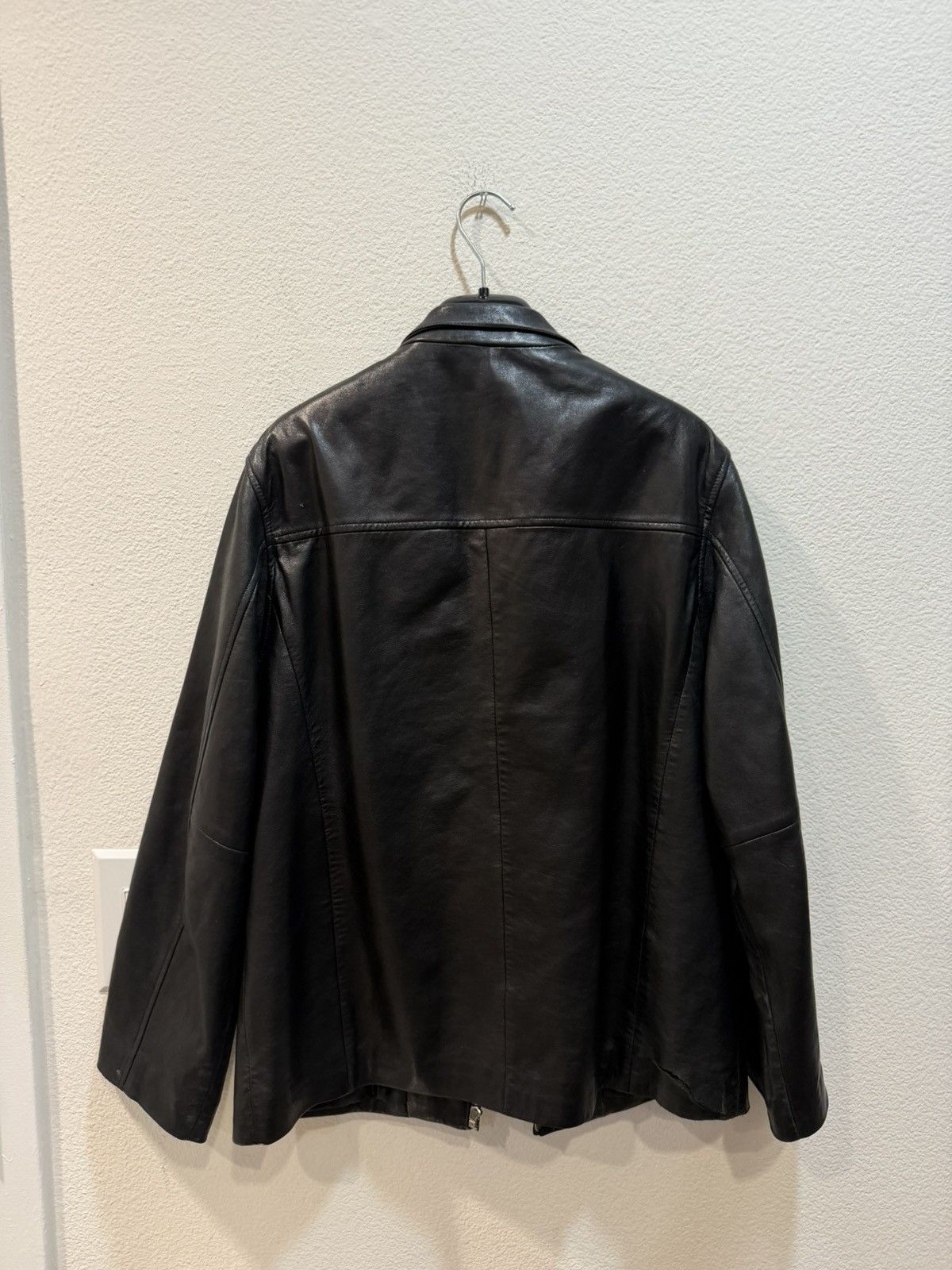 Balenciaga 90s Vintage Leather Zip Up Jacket 3 Size US M / EU 48-50 / 2 - 4 Thumbnail