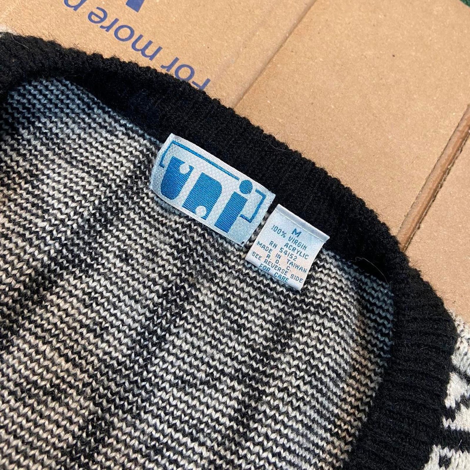 Other 90s black and white cardigan Size US M / EU 48-50 / 2 - 4 Thumbnail