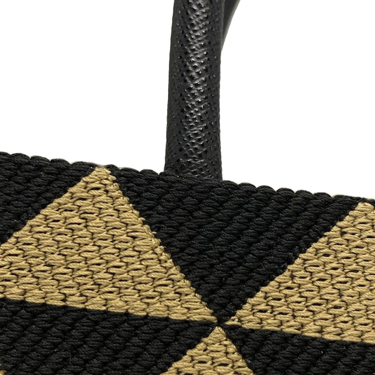 Prada PRADA Prada Symbol Embroidered Fabric Mini Bag Tote Bag Size ONE SIZE - 16 Thumbnail
