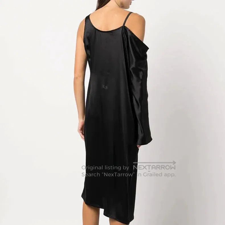 Ann Demeulemeester Ann Demeulemeester Size S women's one-sleeved dress Size S / US 4 / IT 40 - 2 Thumbnail