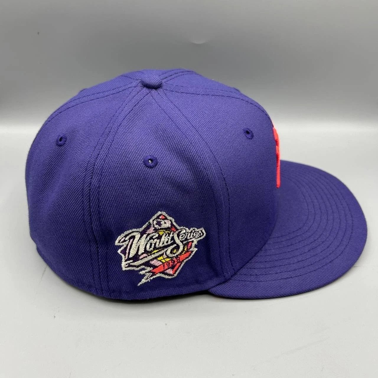 New Era New York Yankees Hat Men 7 3/8 59Fifty New Era MLB Fitted Size ONE SIZE - 7 Thumbnail