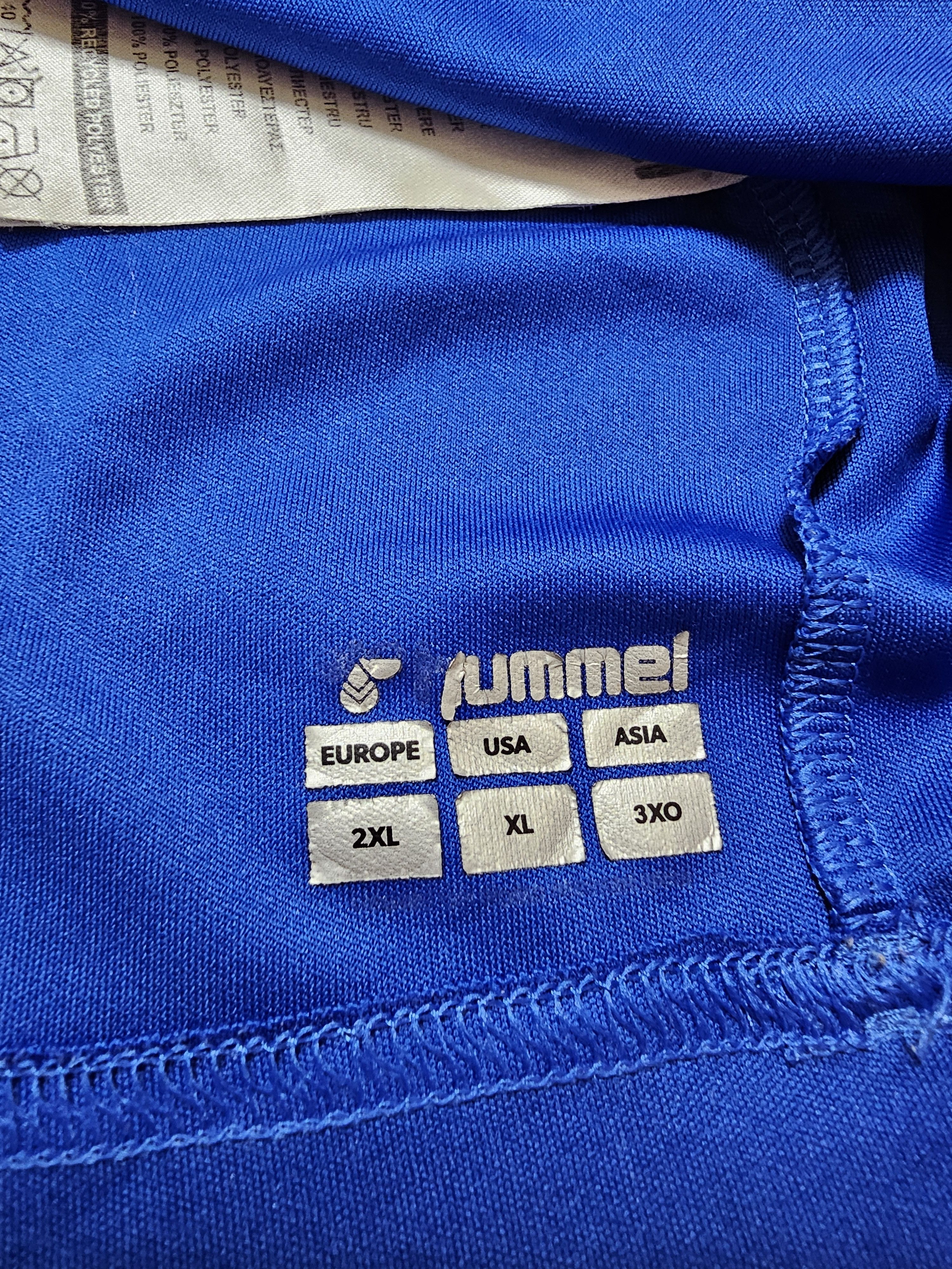 Hummel EVERTON 2022 2023 HOME LONG FOOTBALL SHIRT SOCCER JERSEY Size US XXL / EU 58 / 5 - 7 Thumbnail