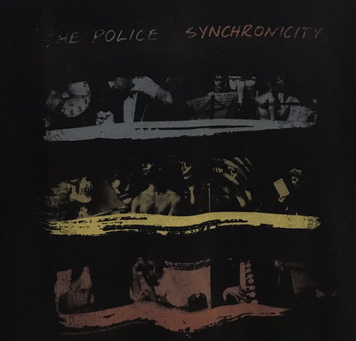 Band Tees × Vintage Rockware Anthill Tranding The Police Synchronicity Shirt Size US XL / EU 56 / 4 - 3 Thumbnail