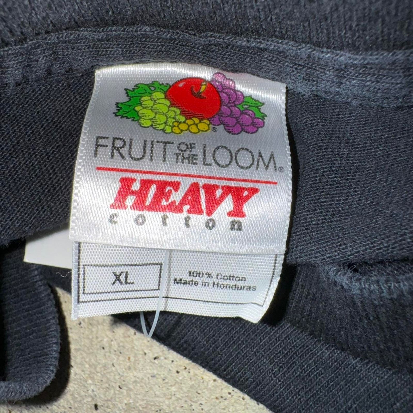 Fruit Of The Loom XL - Vintage smiley face bullet hole cheney t-shirt Size US XL / EU 56 / 4 - 4 Thumbnail
