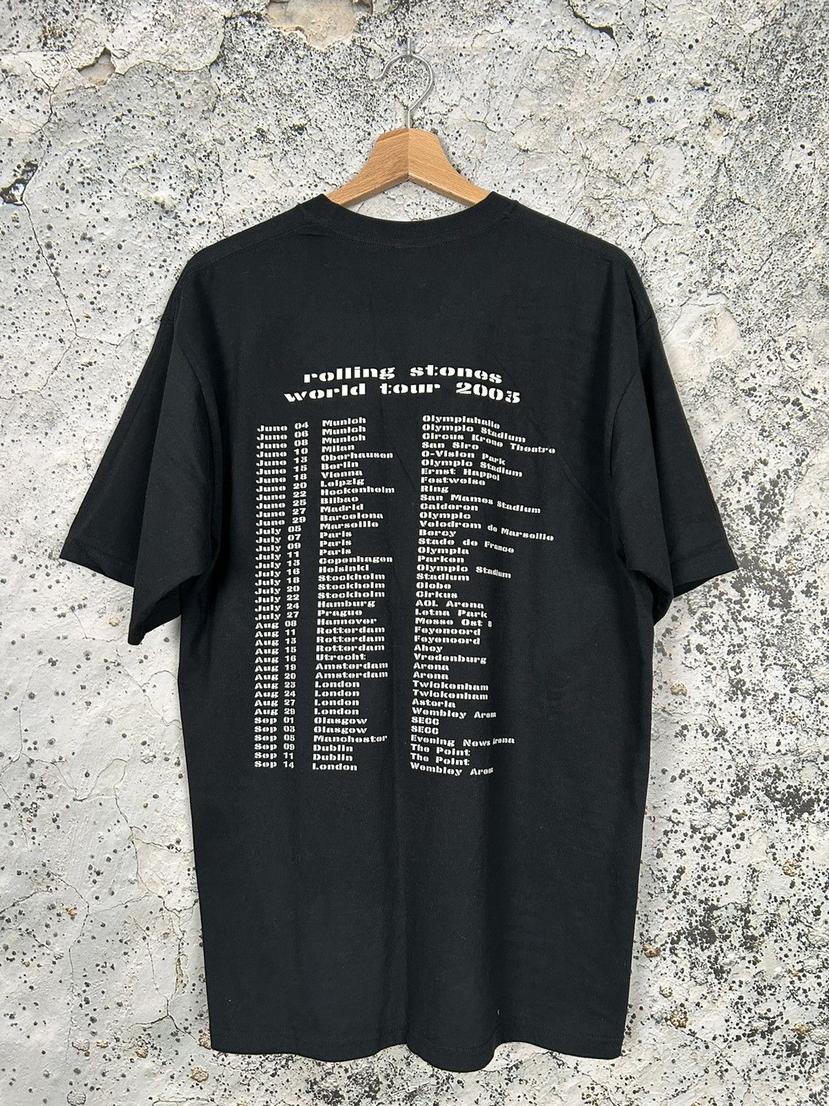 Band Tees × The Rolling Stones The Rolling Stones 2003 World Tour Rock Band Tee Rare Size US L / EU 52-54 / 3 - 4 Thumbnail