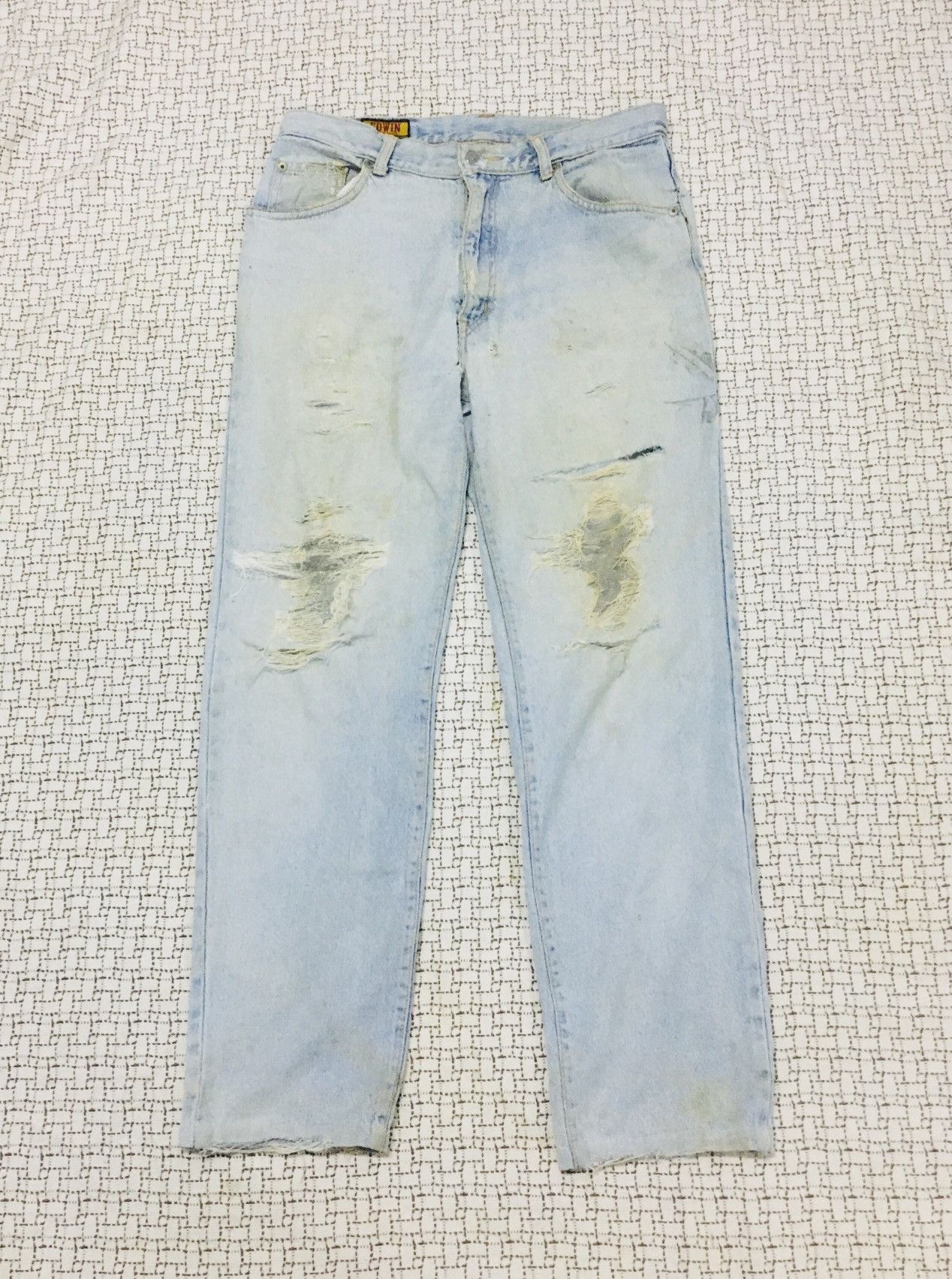 Edwin Edwin Distressed Jeans (17) Size US 32 / EU 48 - 1 Thumbnail