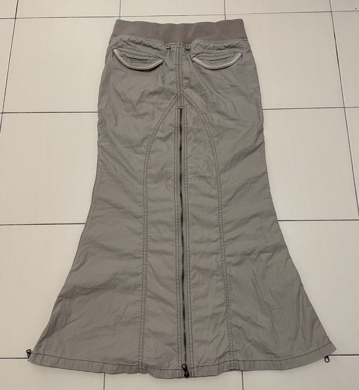 GOA G.O.A Zipper Flare Skirt Size 28" / US 6 / IT 42 - 4 Thumbnail