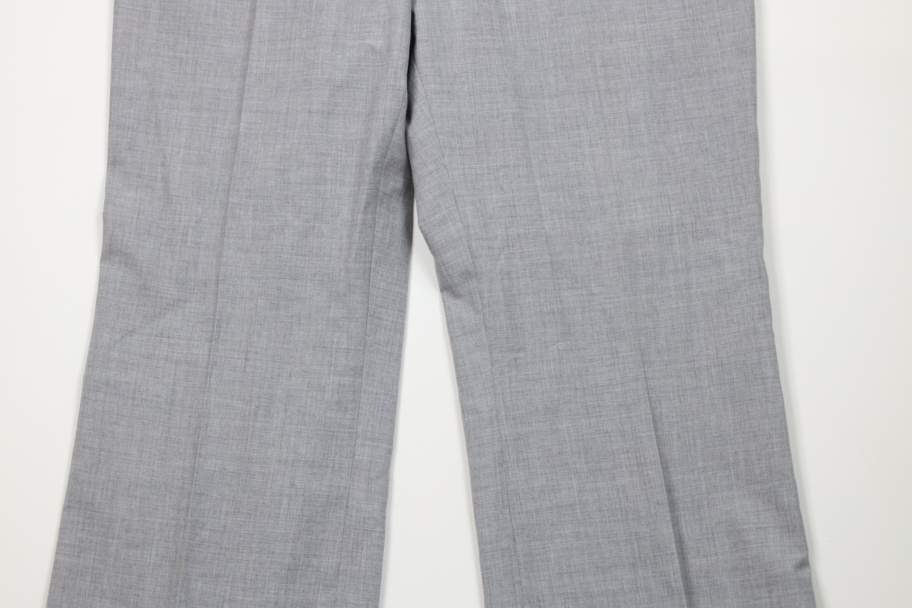 Vintage Vintage 70s Streetwear Chambray Bell Bottoms Pants Gray USA Size US 36 / EU 52 - 3 Thumbnail