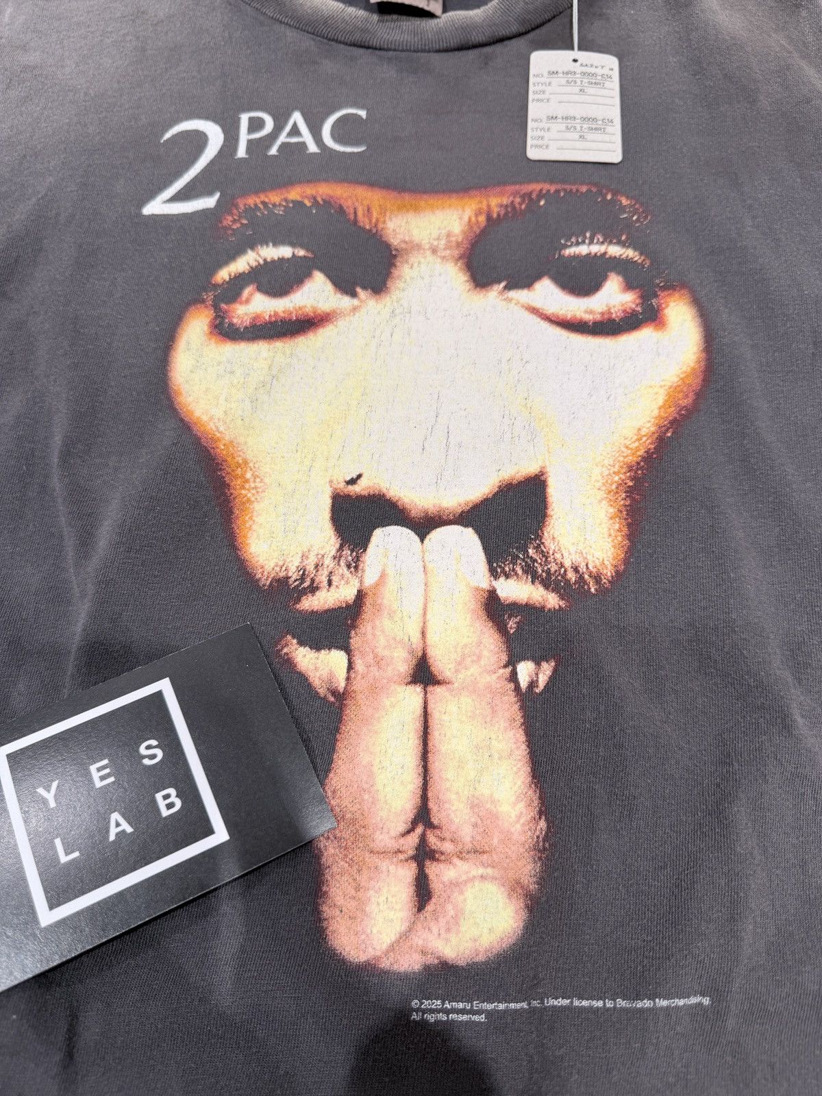 Saint Michael Saint Mxxxxxx 2pac Vintage Black Tee Size US XL / EU 56 / 4 - 6 Thumbnail