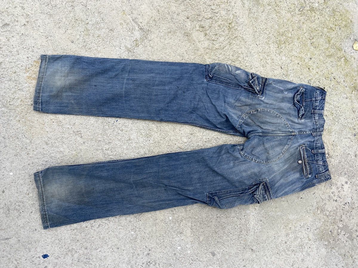 Japanese Brand × Johnbull × KOJIMA GENES Baggy Johnbull Cargo Denim Size US 30 / EU 46 - 12 Thumbnail