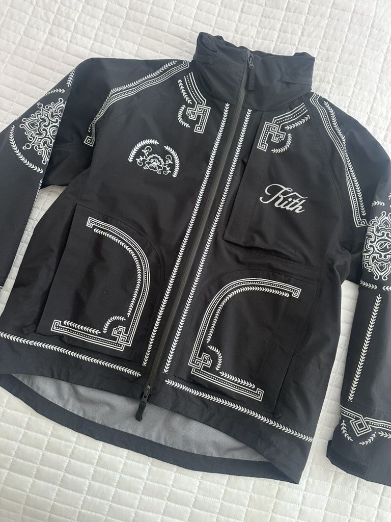 Kith Kith Gabriel 3 - Layer Rain Reflective Jacket - Black Size US XL / EU 56 / 4 - 4 Thumbnail