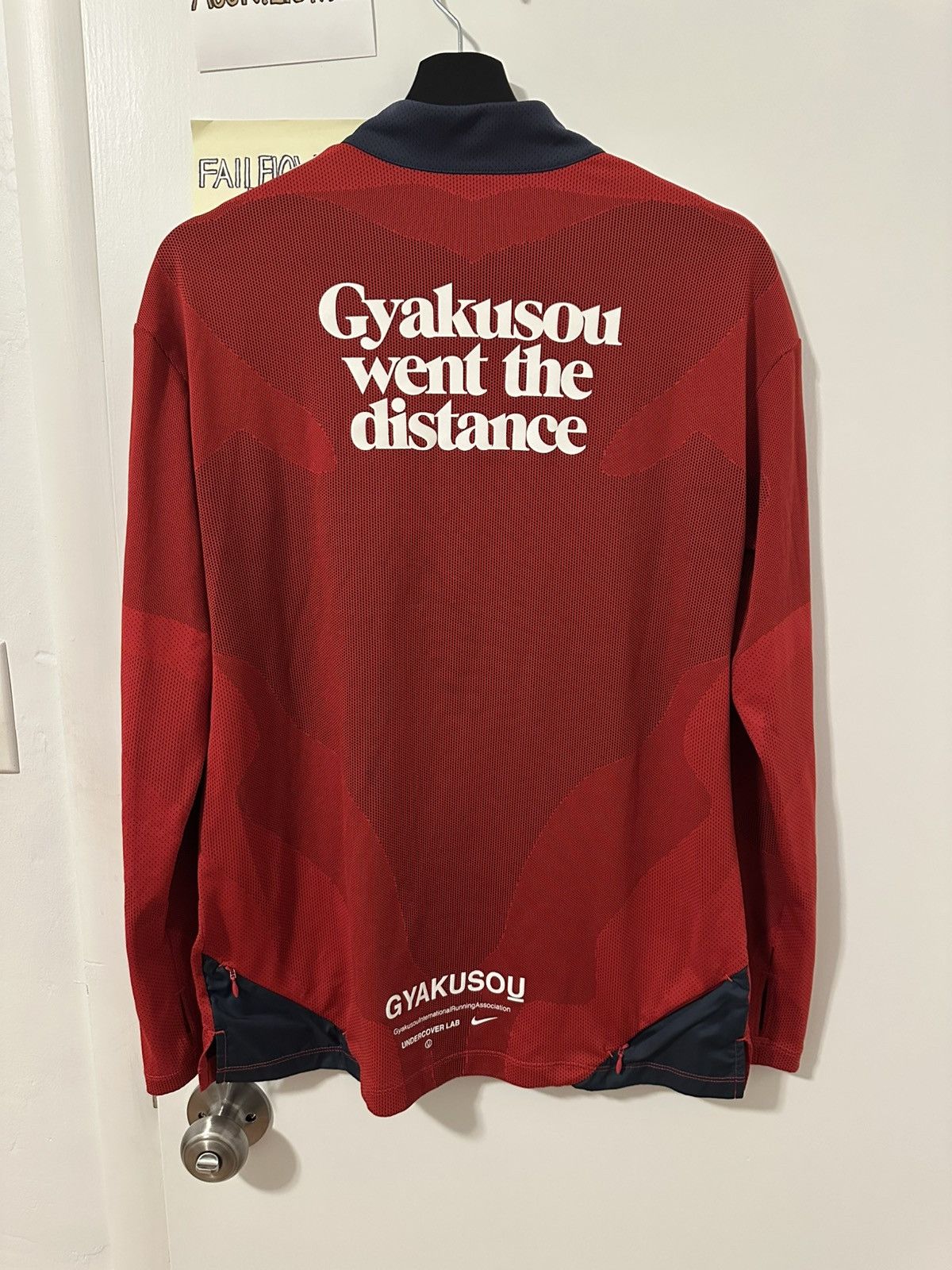 Gyakusou Nike Gyakusou Quarter Zip long sleeve Running Top M | Grailed