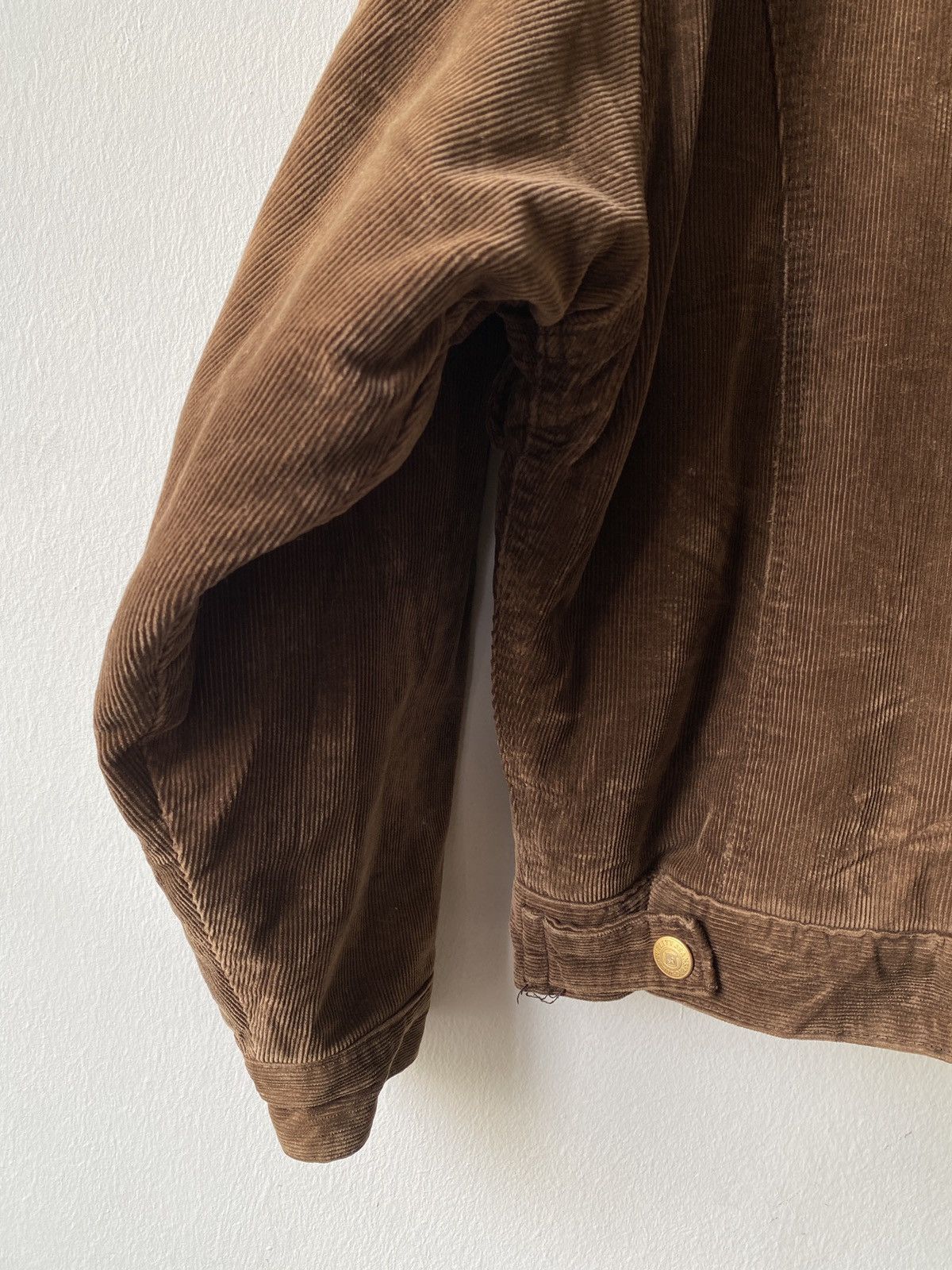 Big John × Vintage 1990s - Vintage Big John Corduroy Sherpa Lining Jacket Size US M / EU 48-50 / 2 - 11 Thumbnail