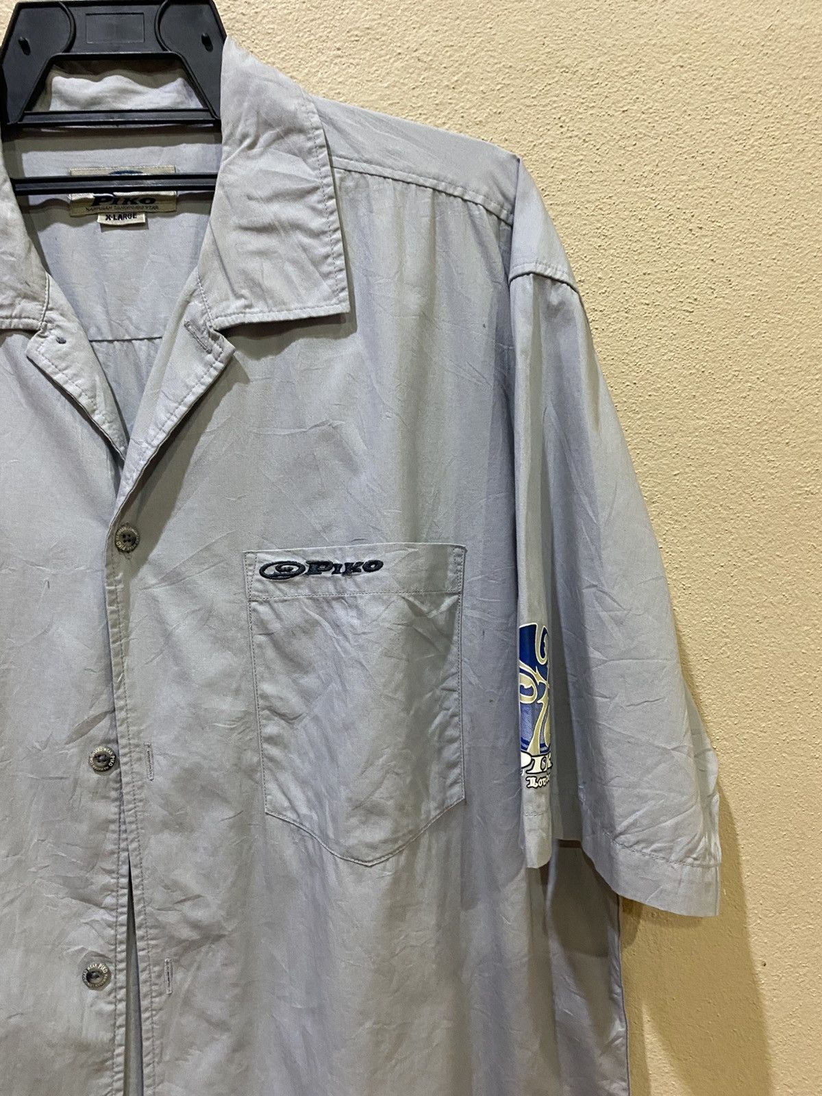 Other Vintage Piko Button Up Shirt Size US XL / EU 56 / 4 - 4 Thumbnail