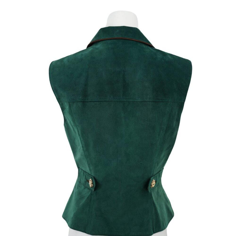 Designer Vintage Hairston Roberson Floral Embroidered Vest Size S/M Size M / US 6-8 / IT 42-44 - 4 Thumbnail