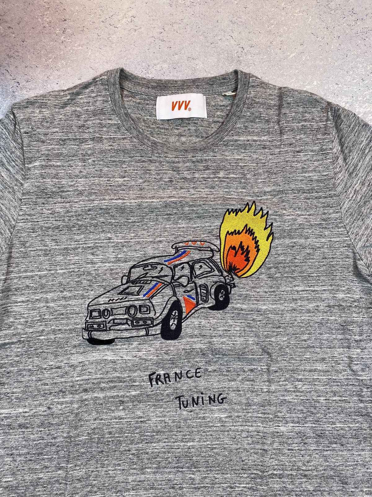 Japanese Brand Veni Vedi Vici France Tuning Men's Grey T- Shirt Size Medium Size US M / EU 48-50 / 2 - 4 Thumbnail