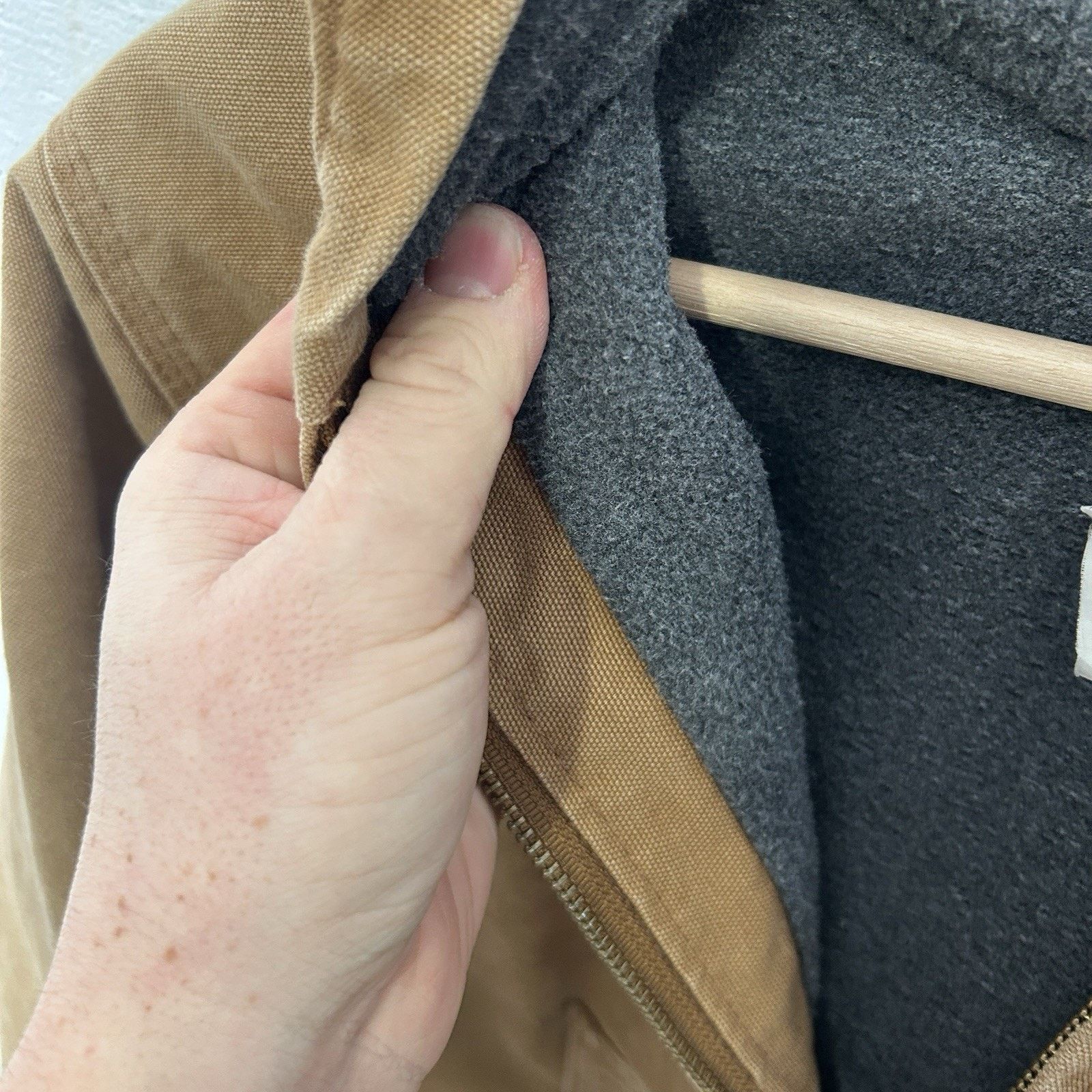 Carhartt Vintage Carhartt Fleece-Lined Hooded Active Jacket “Brown” Size M / US 6-8 / IT 42-44 - 11 Thumbnail