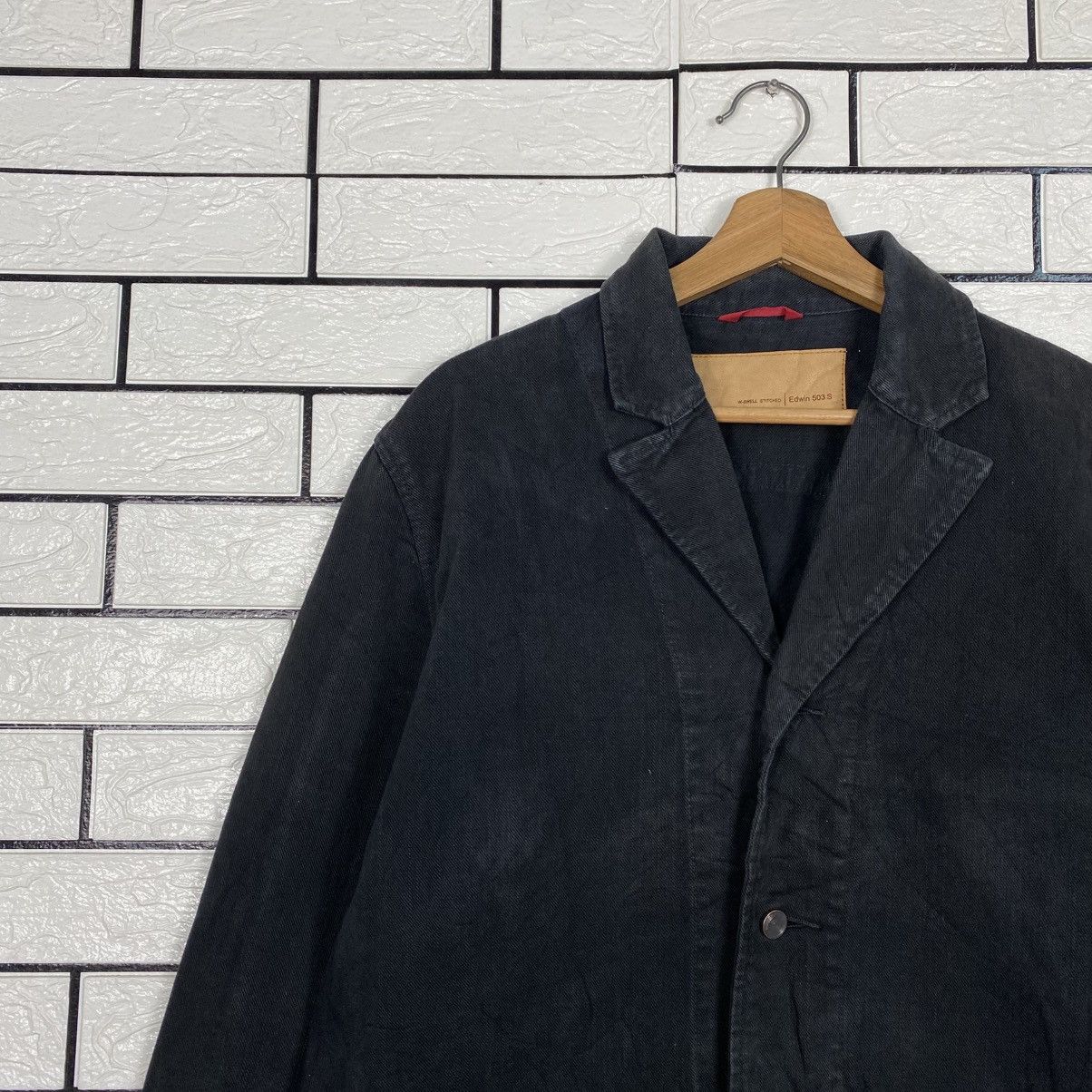 Japanese Brand 📌Vintage Chore Jacket Edwin 503 Duck Canvas Size US S / EU 44-46 / 1 - 8 Thumbnail