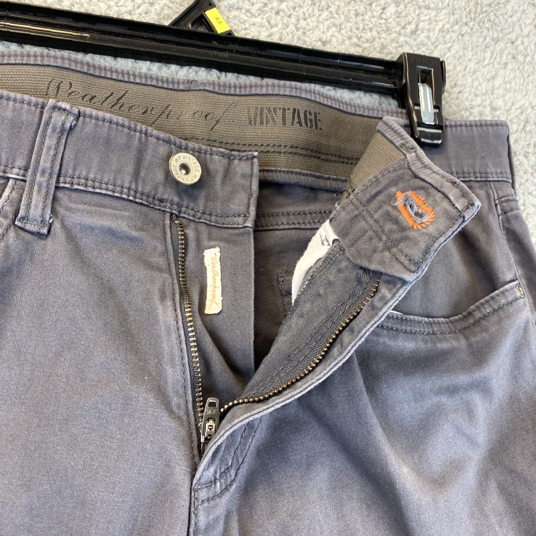 Weatherproof VINTAGE Weatherproof Men's Pant Gray Performance Tech 32x31 Casual Workwear 52-46 mens pants Size US 32 / EU 48 - 4 Thumbnail