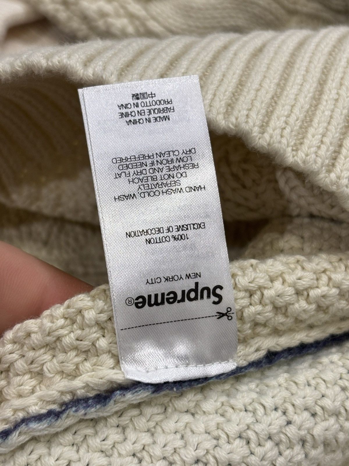 Supreme Supreme Kurt Cobain Knit Sweater Size US XL / EU 56 / 4 - 5 Thumbnail