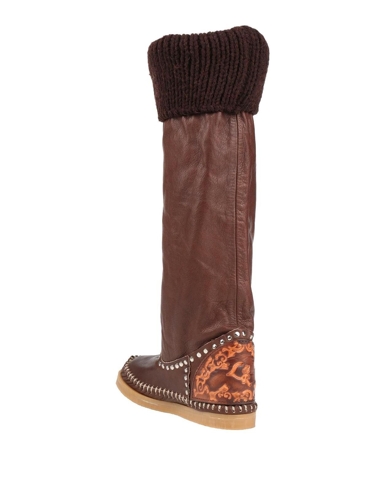 Lira LdiR L'ARTIGIANO DI RICCIONE Brown Indianini boots SzEU6 US5 Size US 5 / IT 35 - 3 Thumbnail