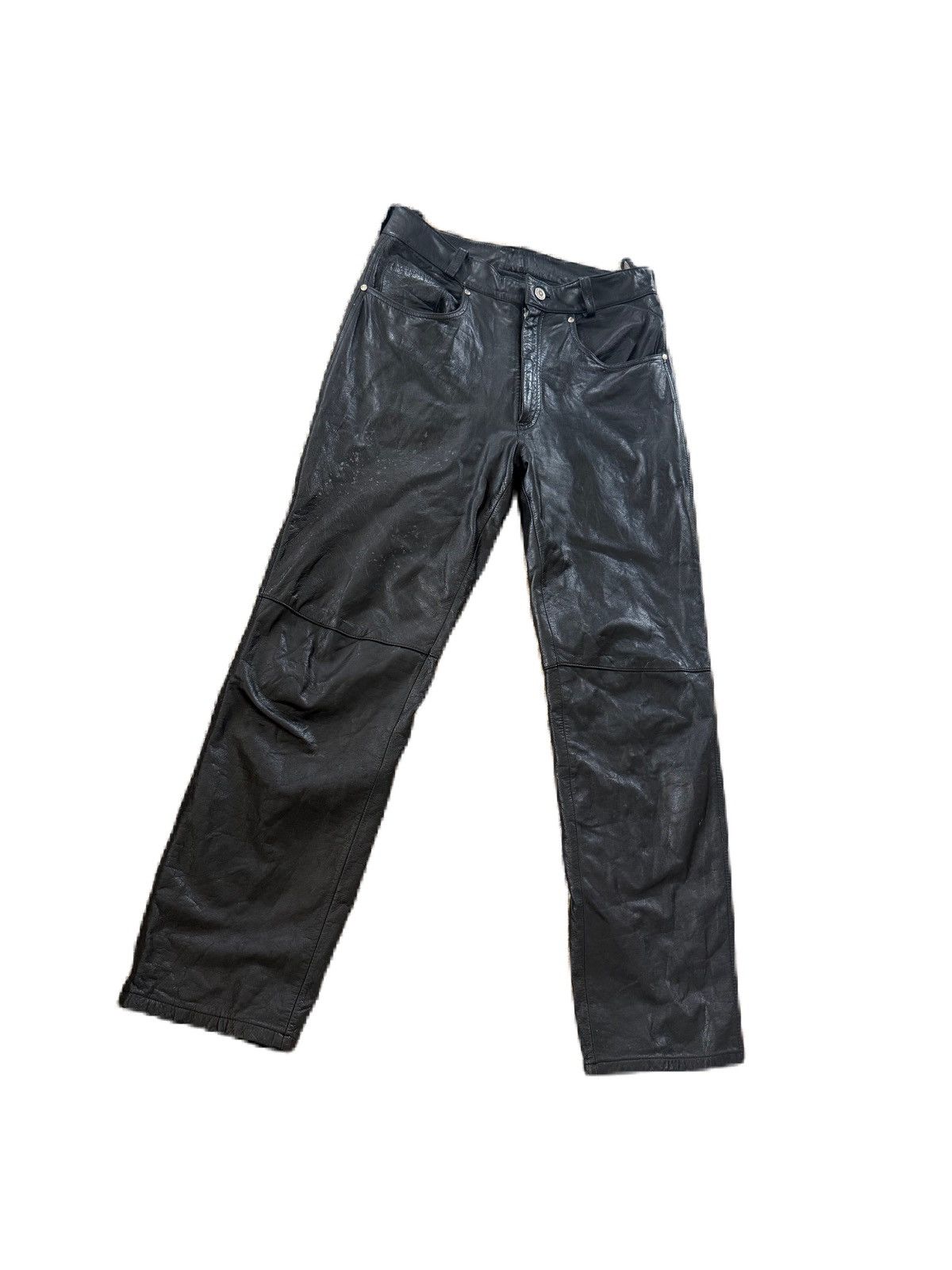 Kadoya Japan Art Brand Hedi Slimane Style Biker Moto Real Leather Size US 30 / EU 46 - 7 Thumbnail