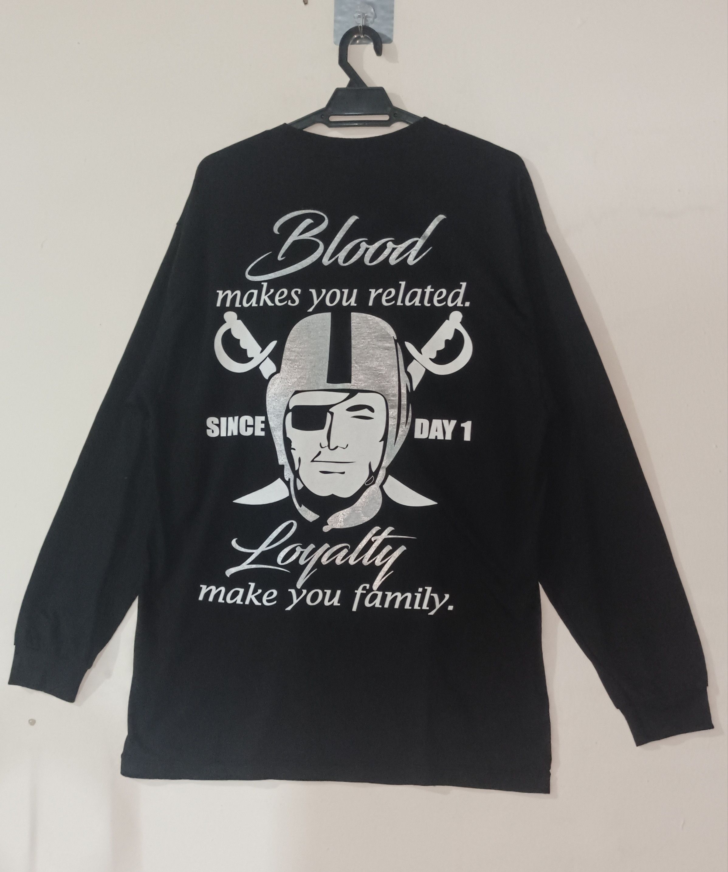 NFL × Sports Specialties Vintage🔥🔥 Raiders Big Logo Long Sleeve Size US L / EU 52-54 / 3 - 1 Thumbnail