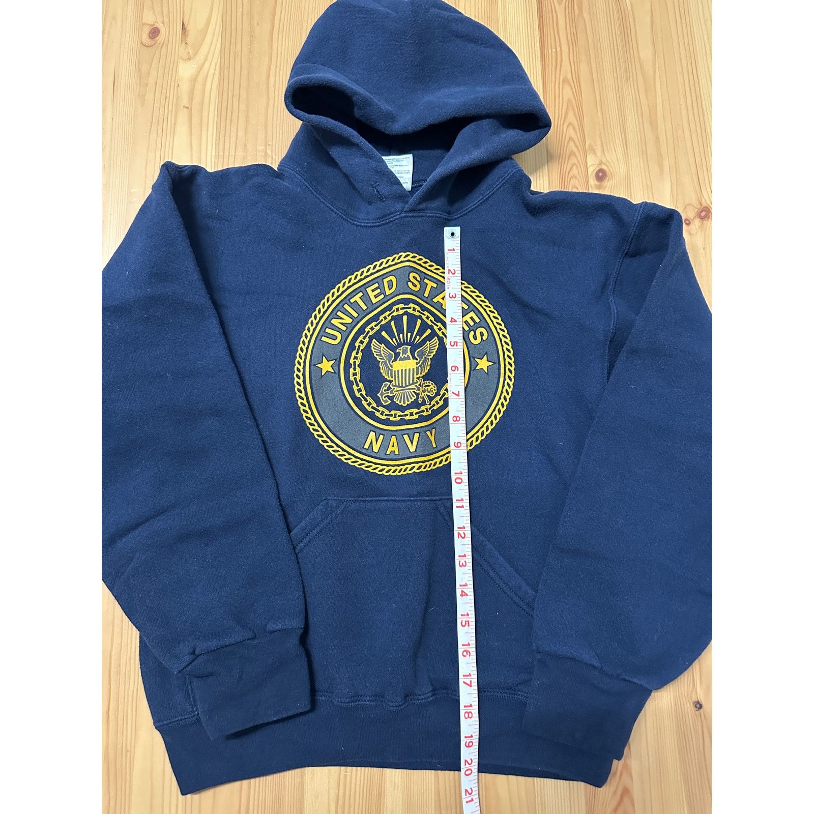 Other Vintage Mens Navy Hoodie Small Size US S / EU 44-46 / 1 - 2 Thumbnail