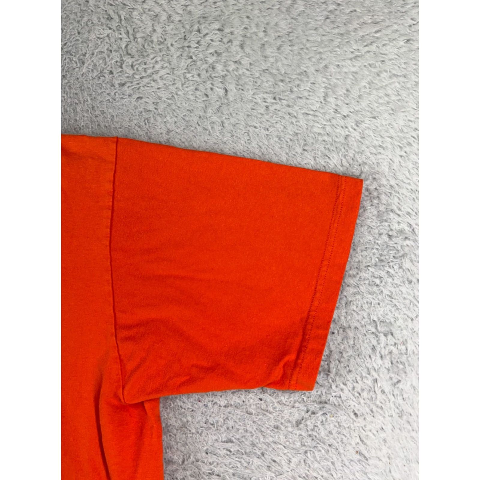 The North Face The North Face Shirt Men XL Orange Logo Cotton Short Sleeve Crew Neck Jersey All Seasons Size US XL / EU 56 / 4 - 2 Thumbnail