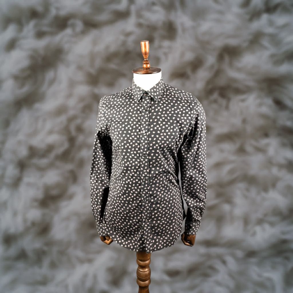 Diesel Diesel Shirt Mens L Black Men Size Cotton Blend Patterned Size US L / EU 52-54 / 3 - 1 Thumbnail