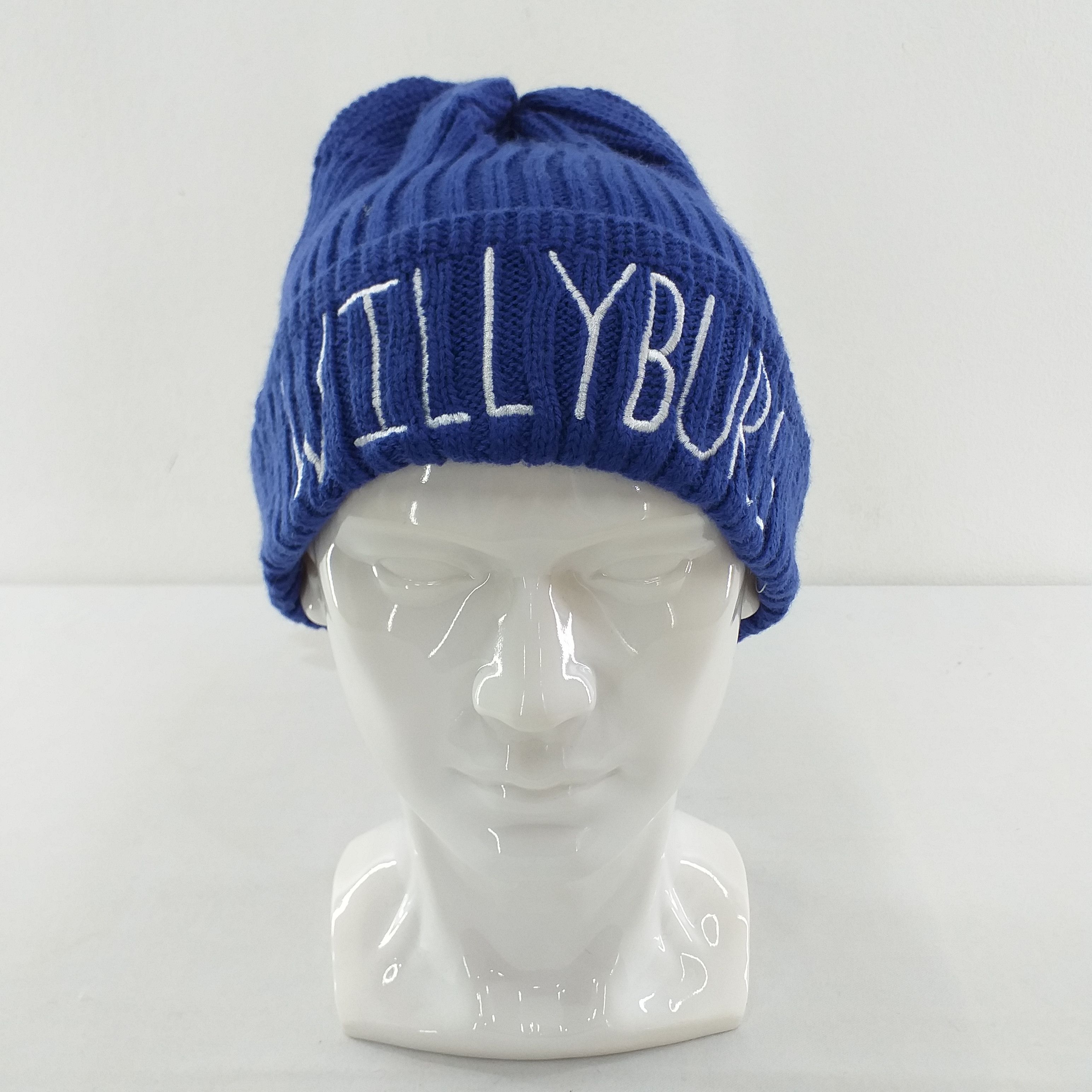 Japanese Brand Willyburg Spell out Embroidery Snow Cap Hat Beanie -BN181 Size ONE SIZE - 1 Thumbnail