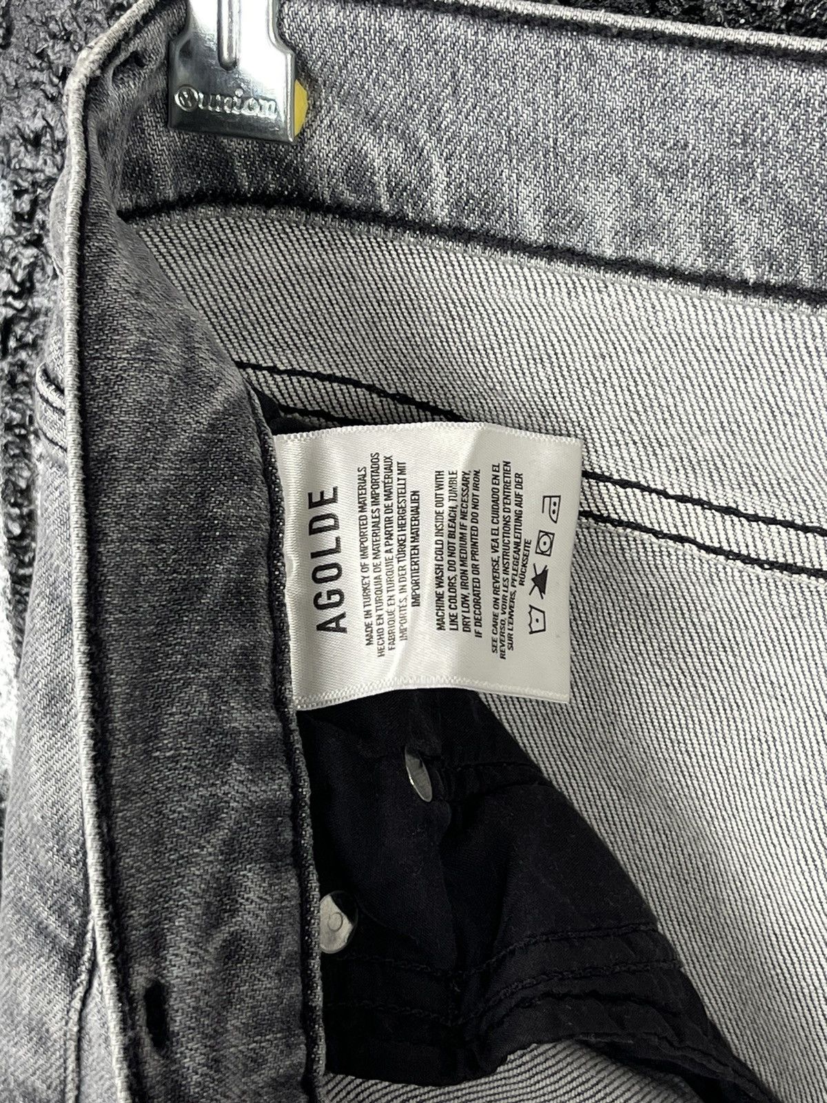 Agolde × Designer Agolde Los Angeles Washed Distressed Jeans Size 29 Size 29" - 14 Thumbnail