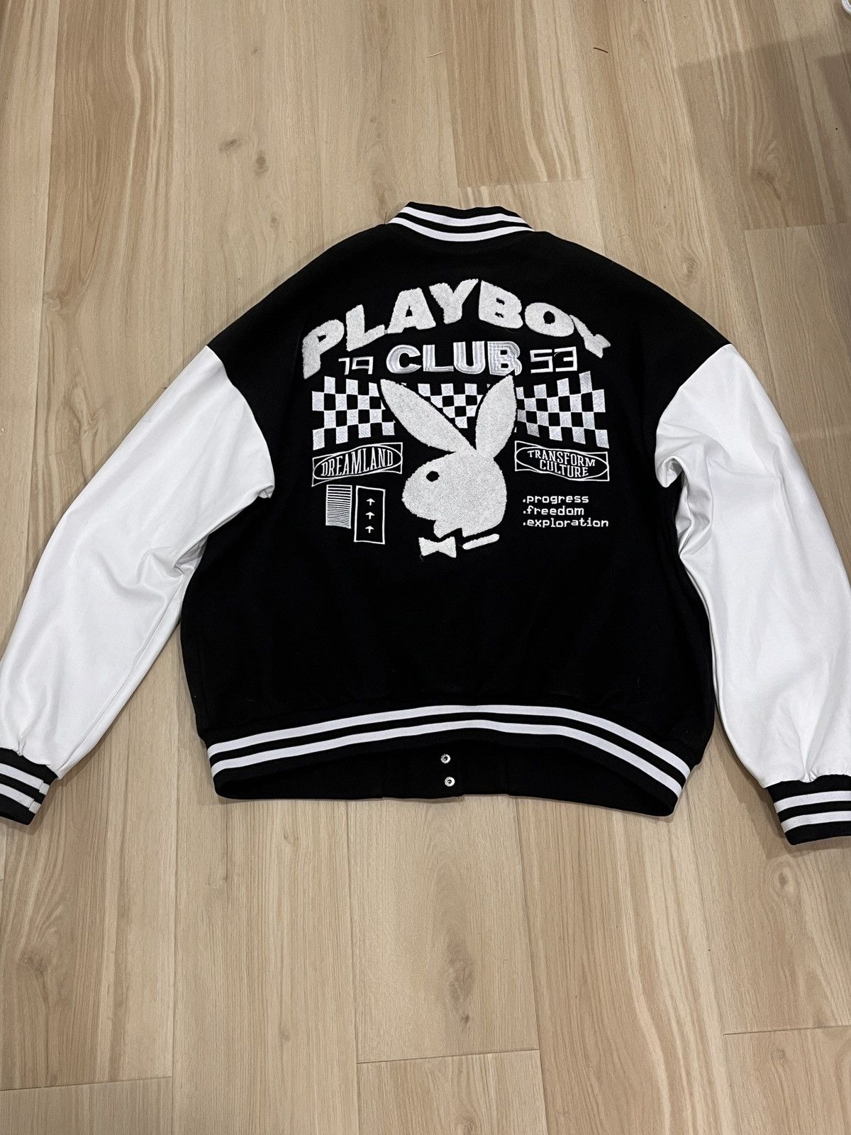 Playboy Streetwear Playboy Varsity Jacket Size US XL / EU 56 / 4 - 2 Thumbnail