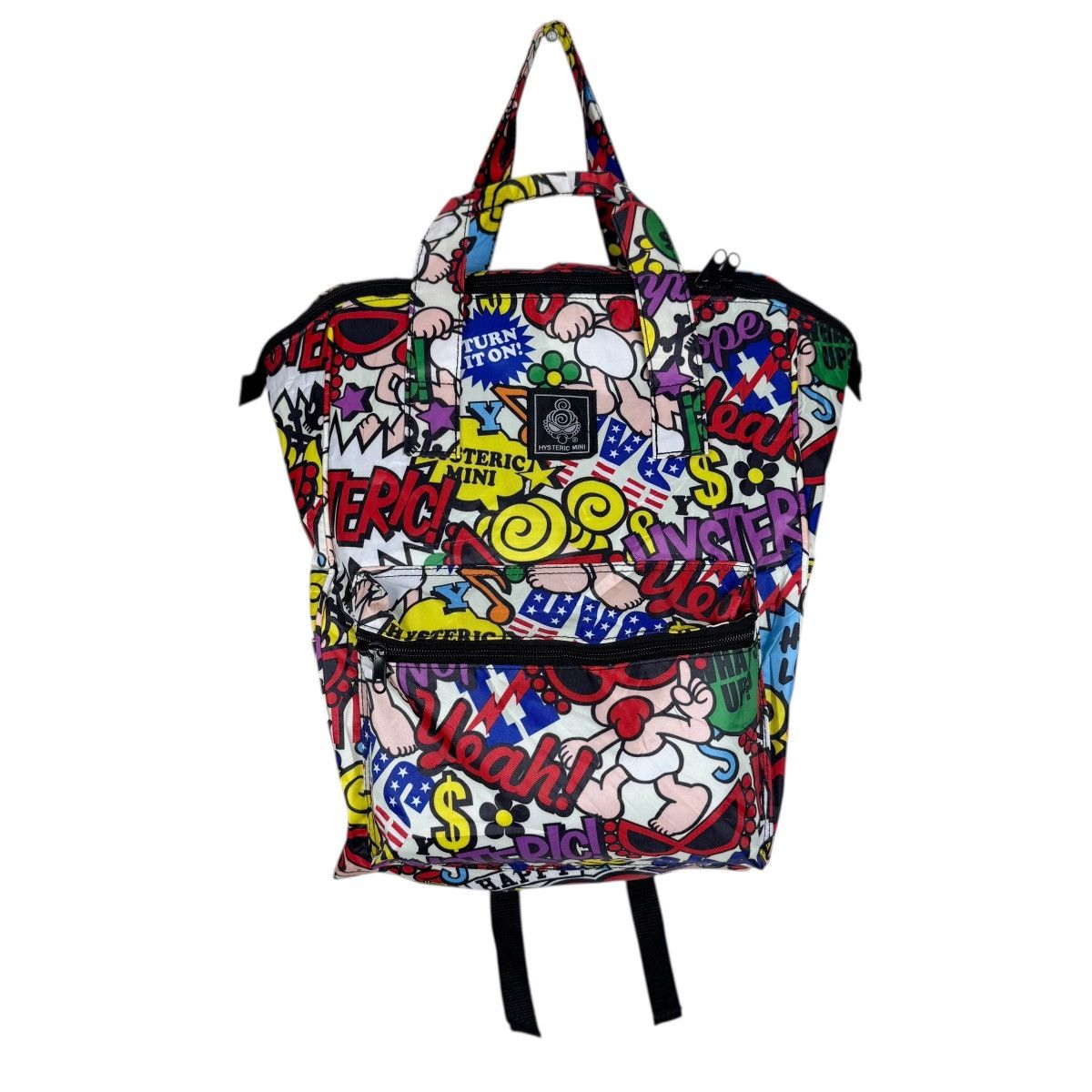 Hysteric Glamour ☀️HYSTERIC MINI ALL PRINT BACKPACK / TOTE BAGS Size ONE SIZE - 4 Thumbnail
