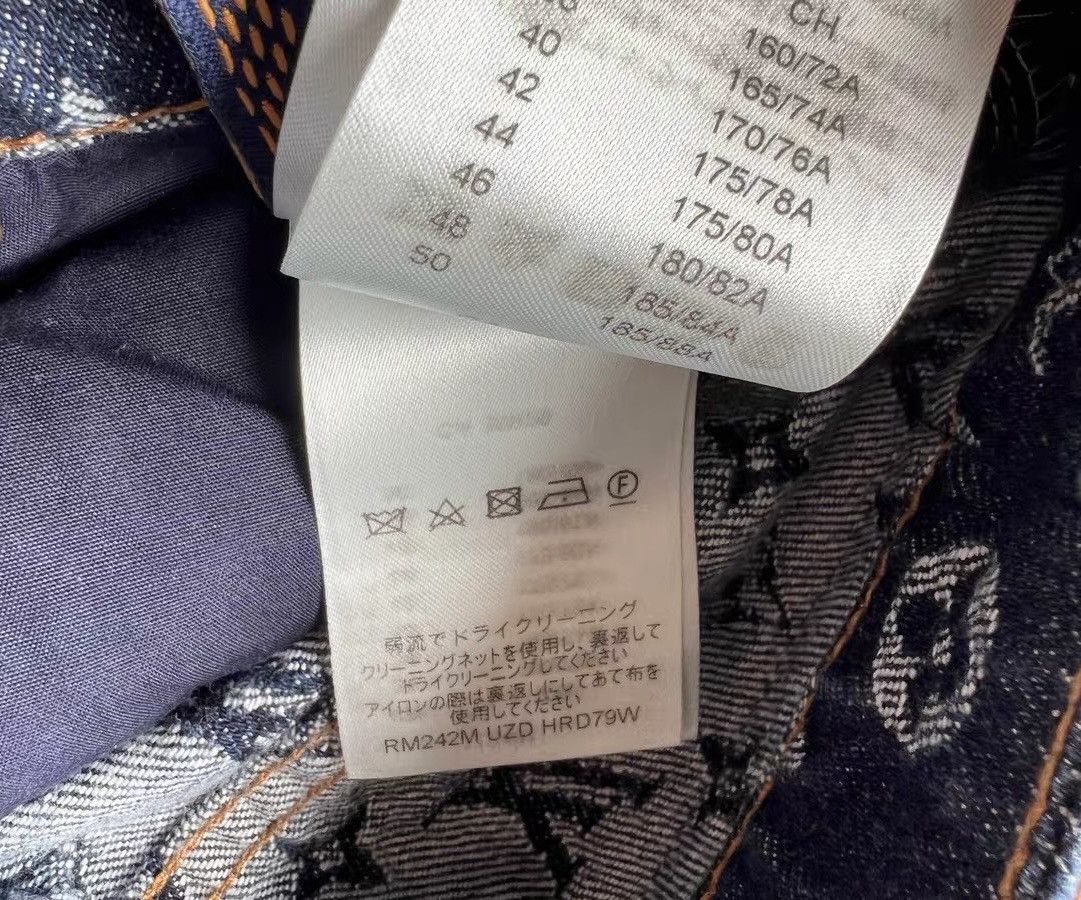 Louis Vuitton Louis Vuitton x Timberland 31 Monogram Denim Jeans Size US 31 - 10 Thumbnail