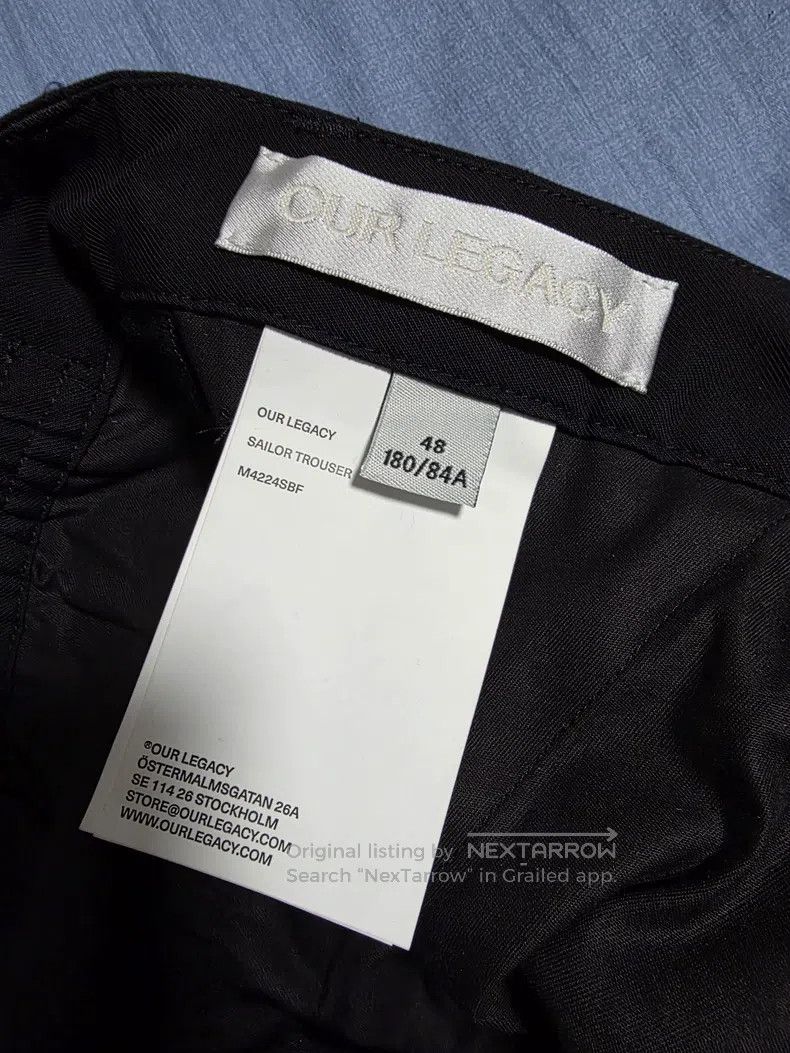 Our Legacy Our Legacy Limited Run Runway Loose Trousers Size US 32 / EU 48 - 4 Thumbnail
