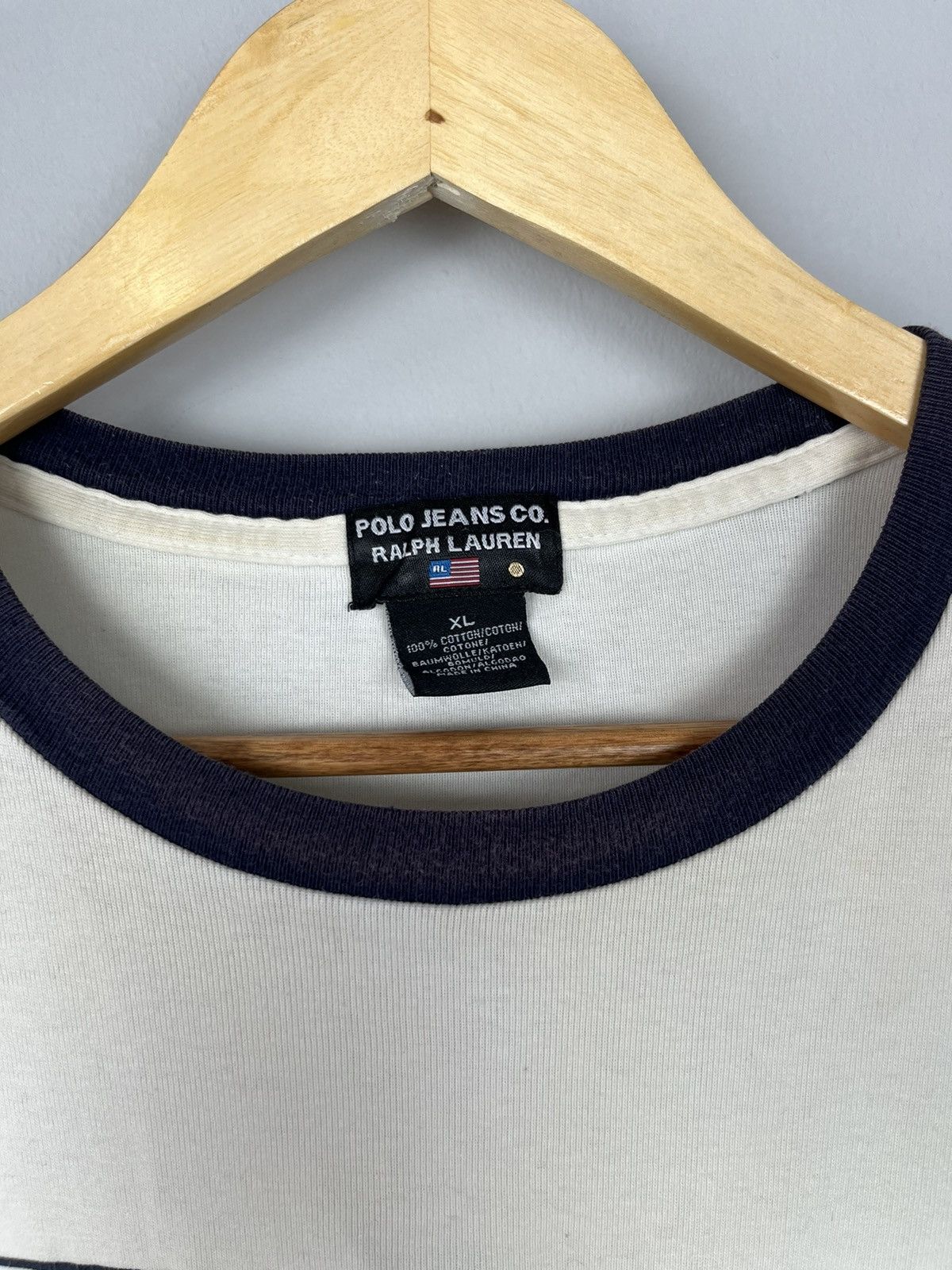 Polo Ralph Lauren × Ralph Lauren × Vintage Polo Jeans 67 Logo Ralph Lauren Vintage Retro Y2K Streetwear Size US XL / EU 56 / 4 - 8 Thumbnail